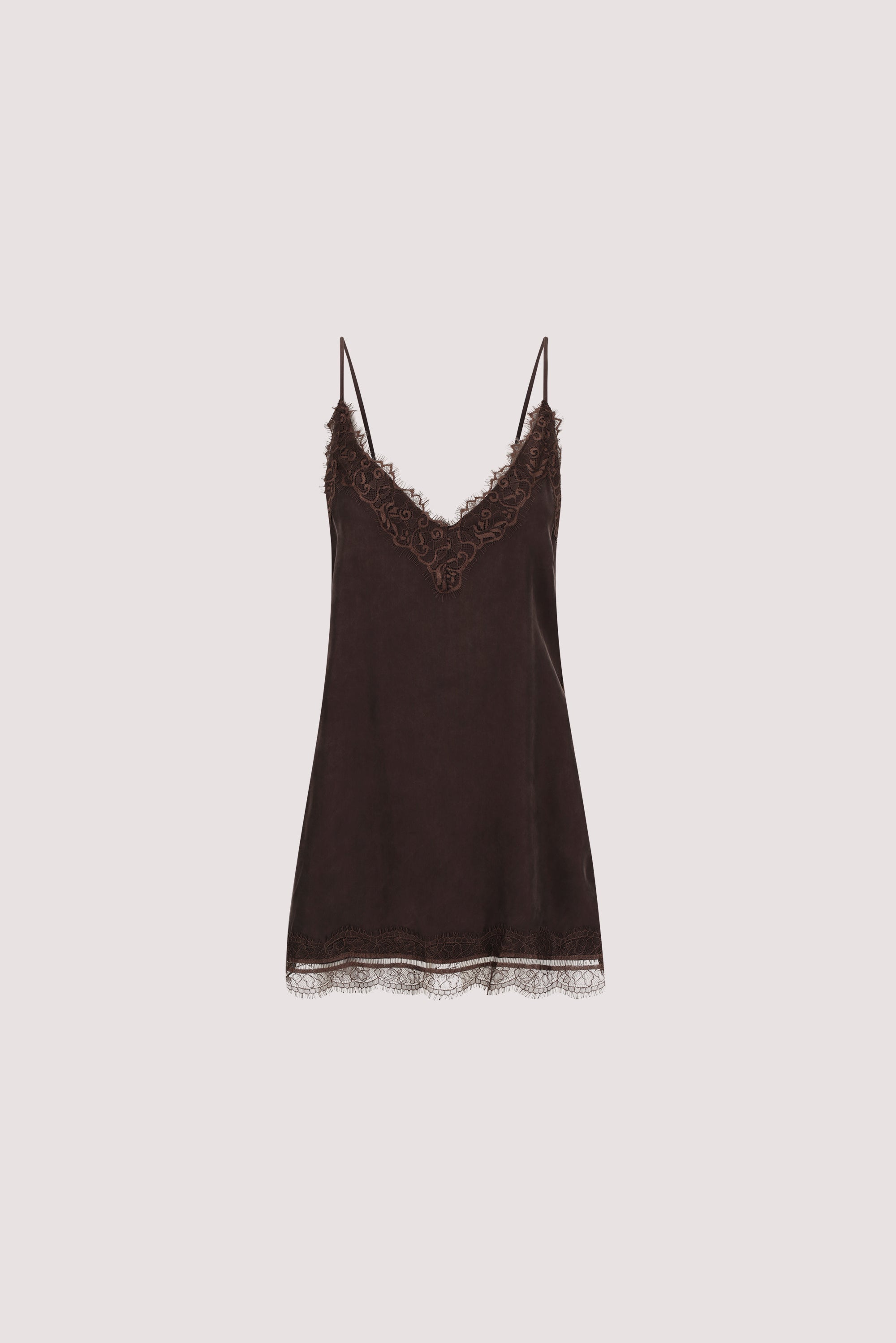 ANDREA PLUM CHOC CUPRO TOP – DISSH