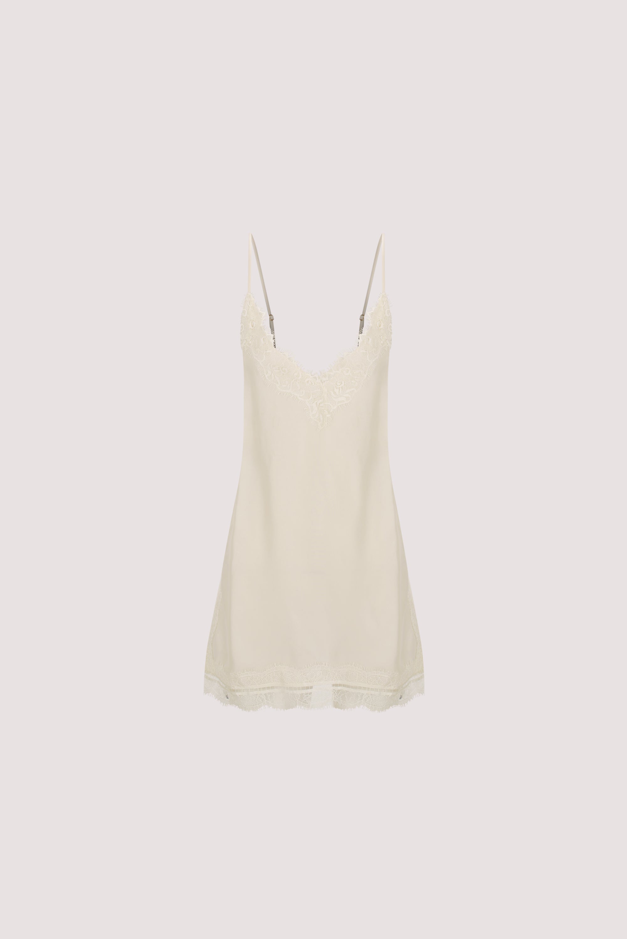 ANDREA SANDSTONE CUPRO LACE TOP – DISSH