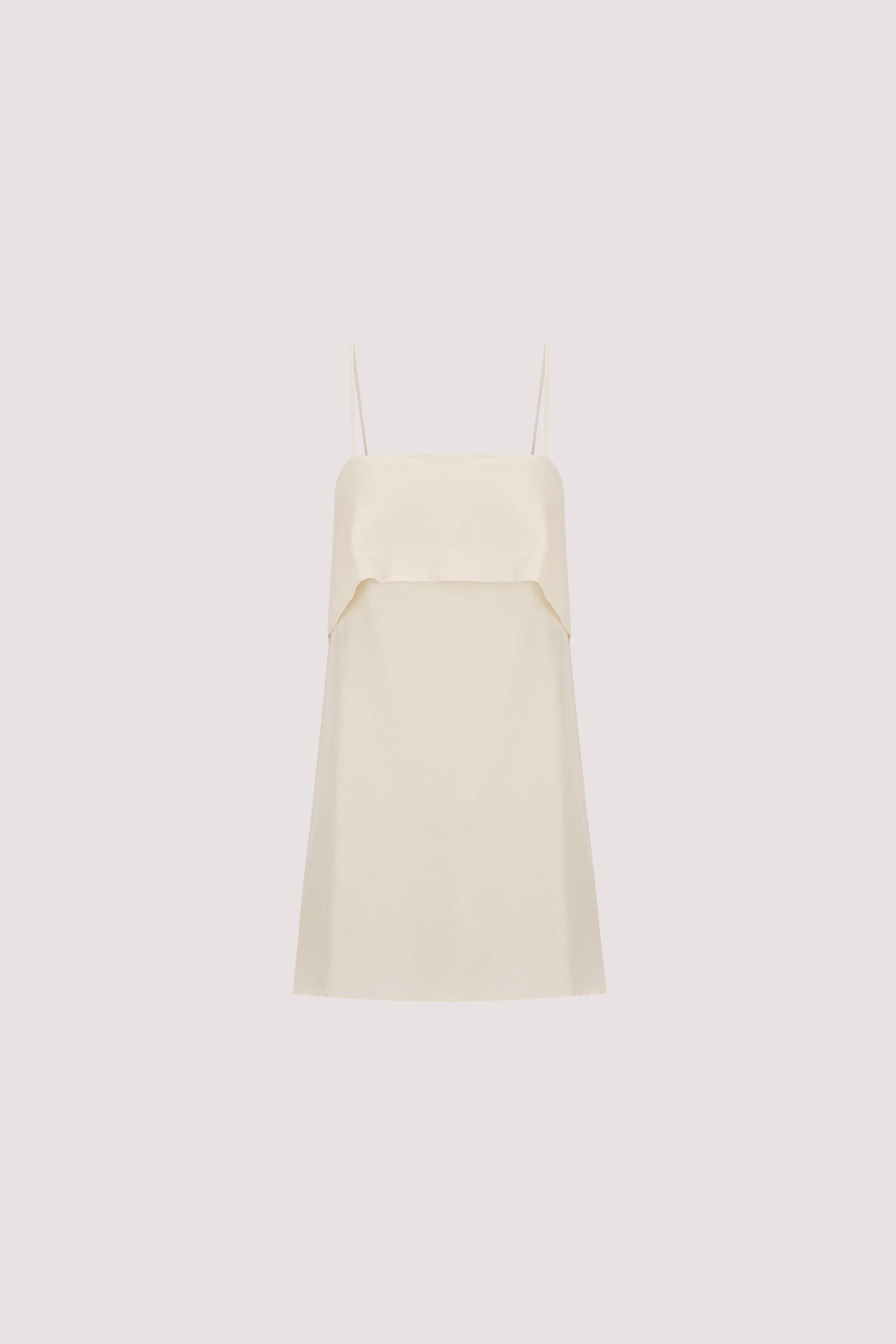 IDA SANDSTONE SLEEVELESS FOLDOVER CAMI TOP