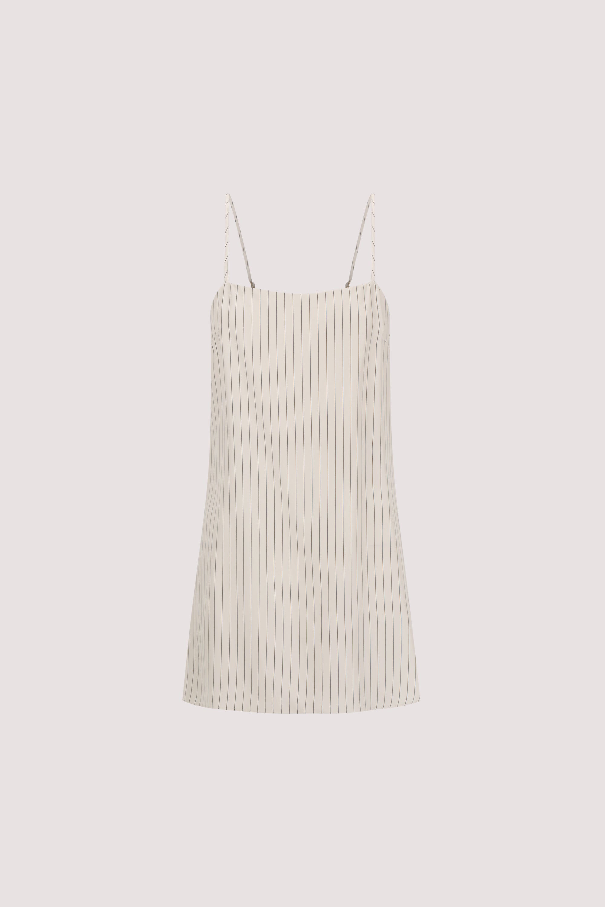 AMARA CREAM STRIPE CUPRO CAMI TOP