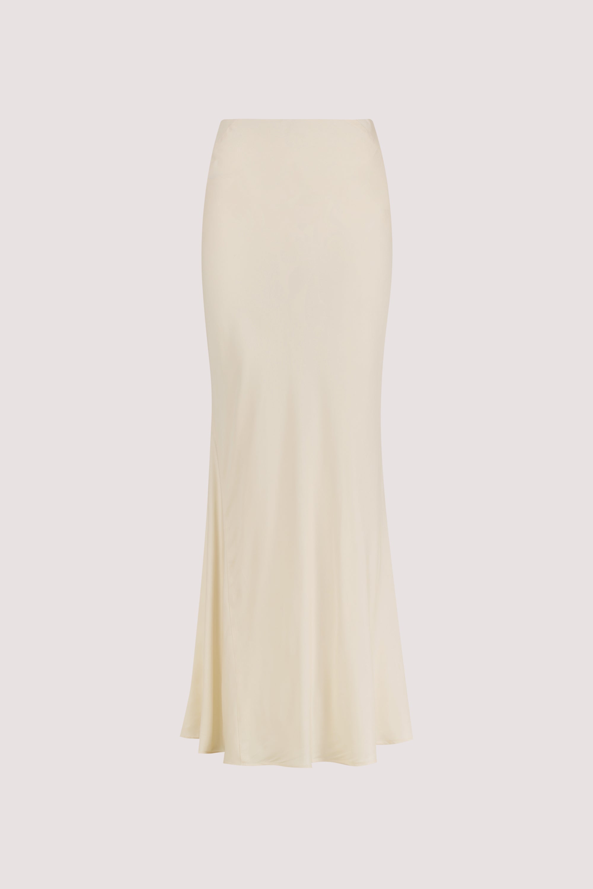 CHARLI STRAW SATIN MAXI SKIRT