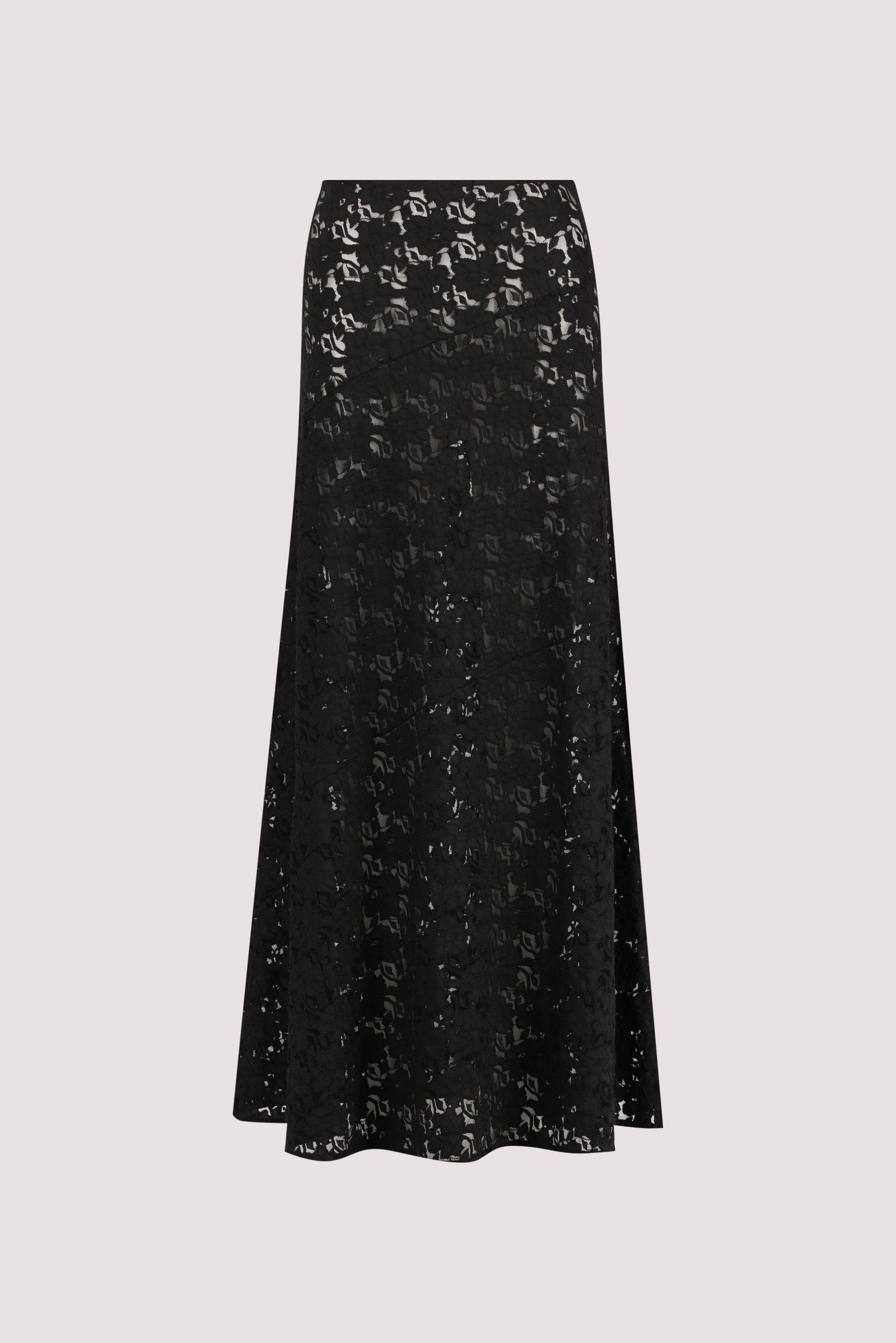 LOULA BLACK LACE MAXI SKIRT DISSH LOULA BLACK LACE MAXI SKIRT DISSH