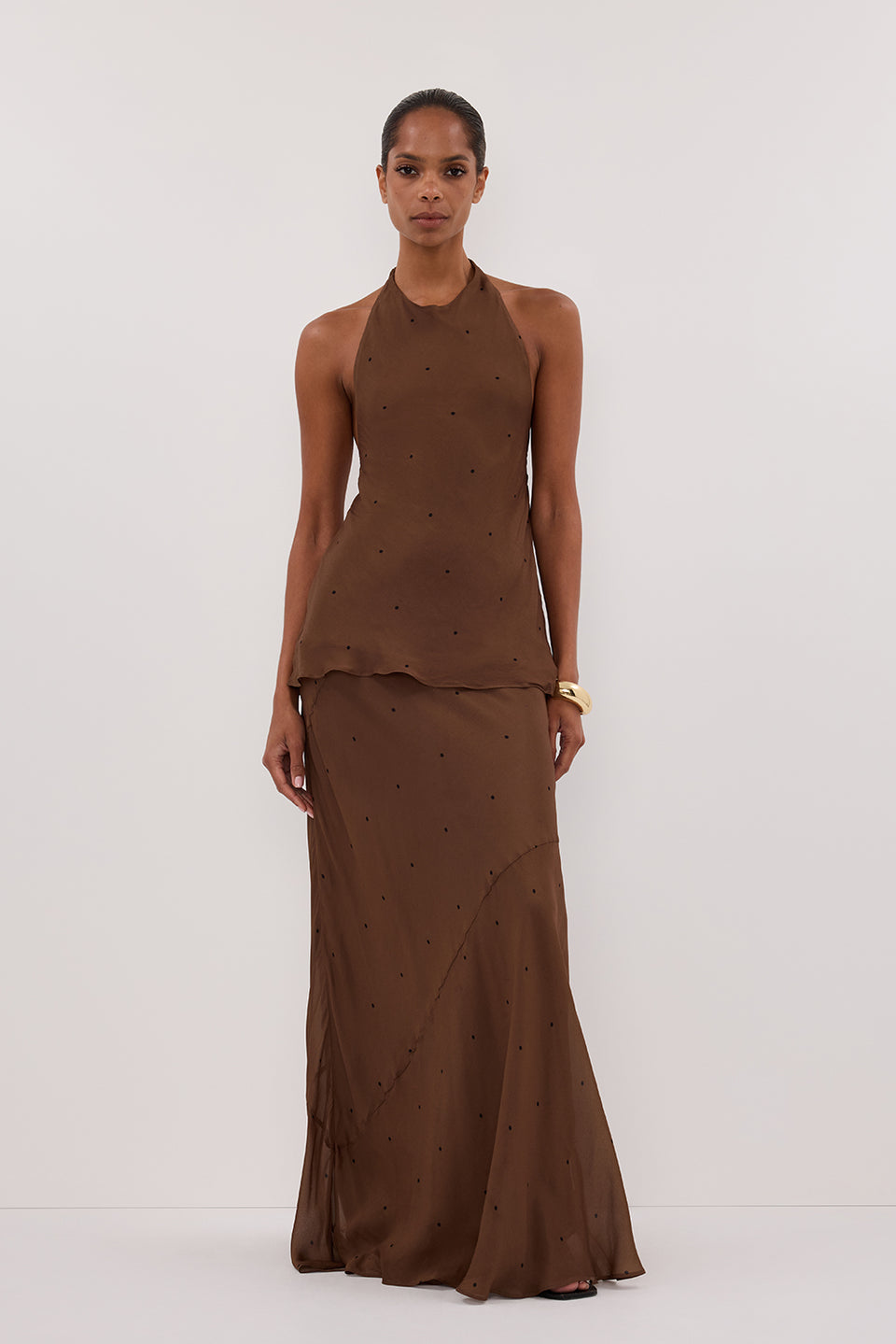 MELROSE FONDANT MIDI SKIRT