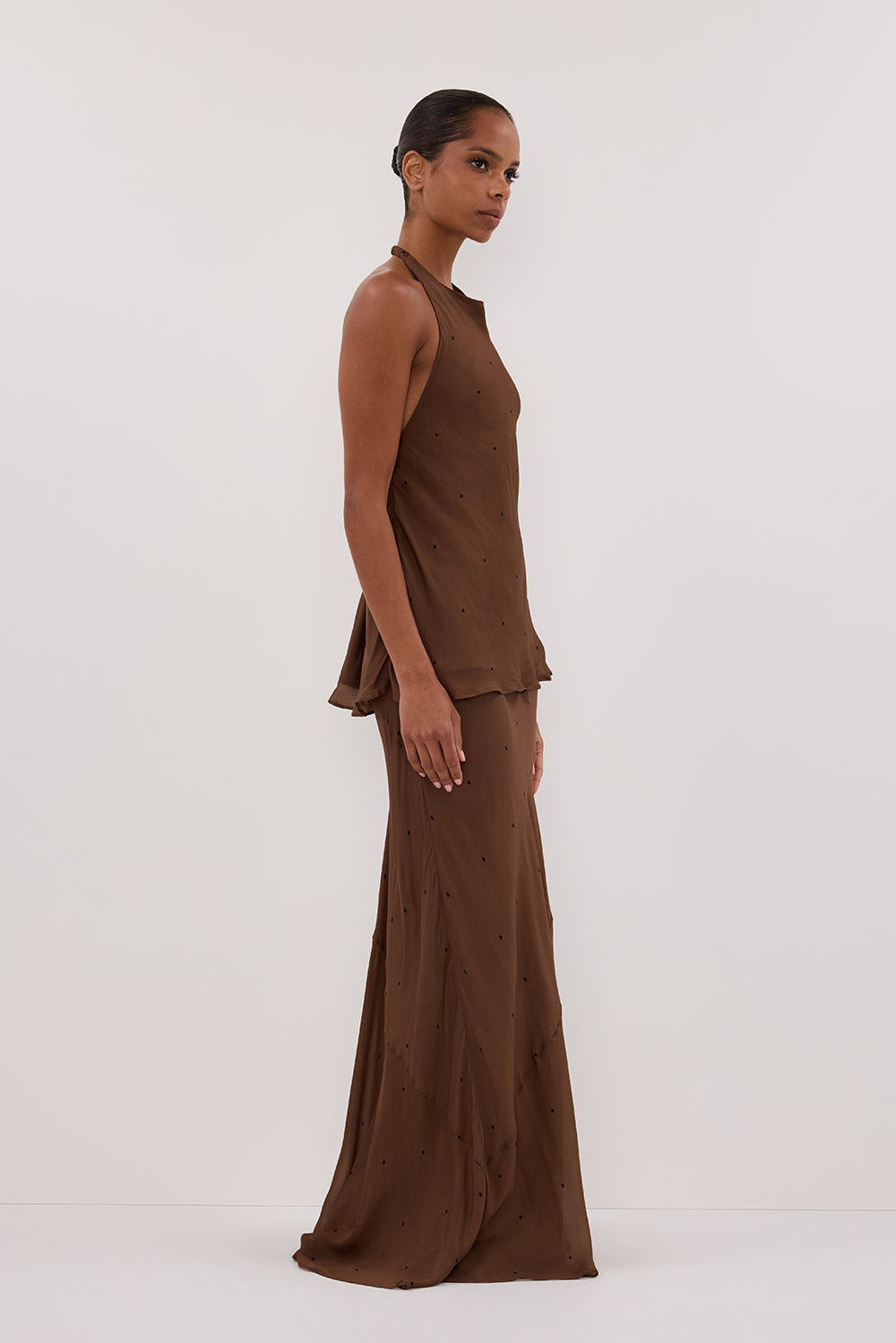 MELROSE FONDANT MIDI SKIRT