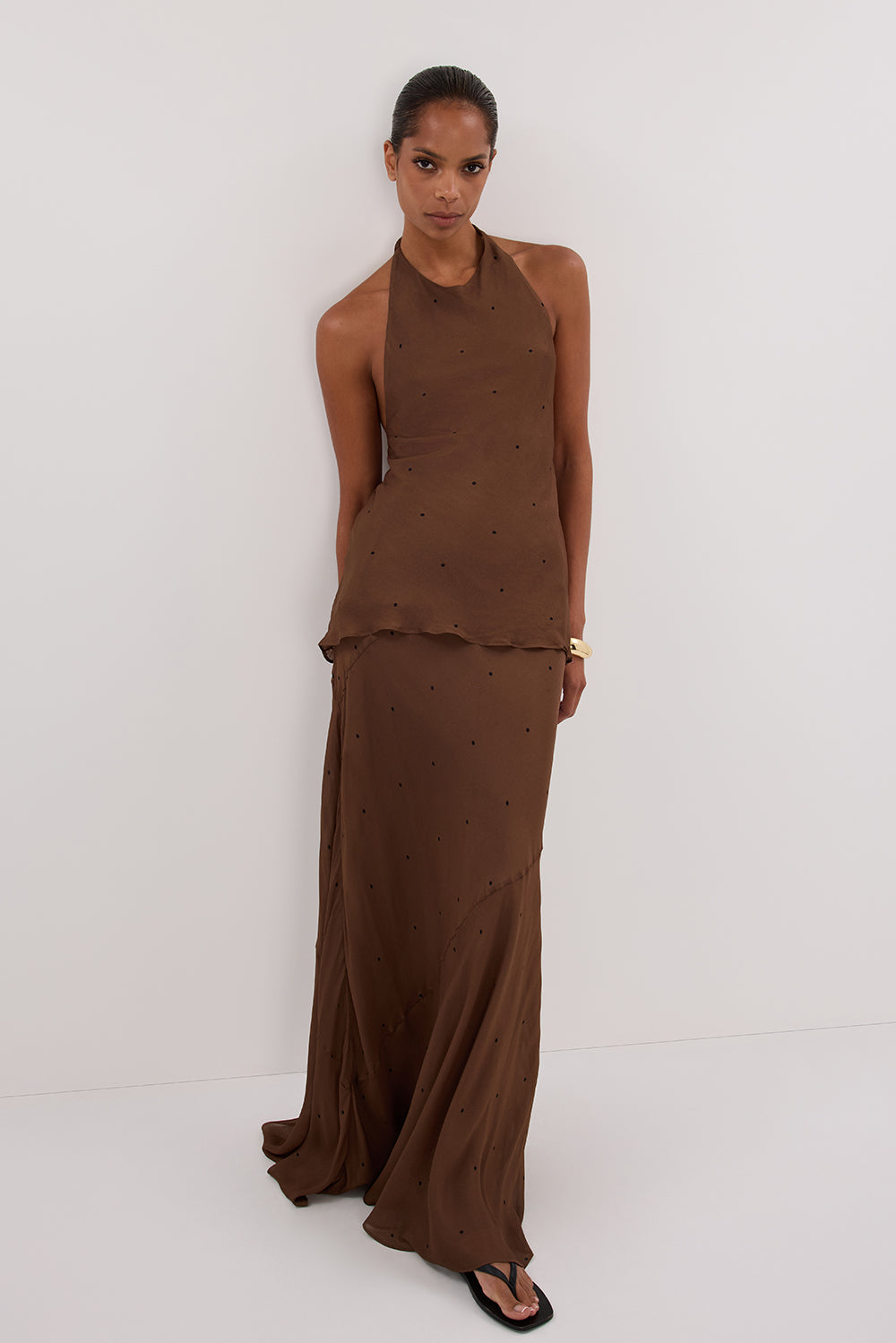 MELROSE FONDANT MIDI SKIRT