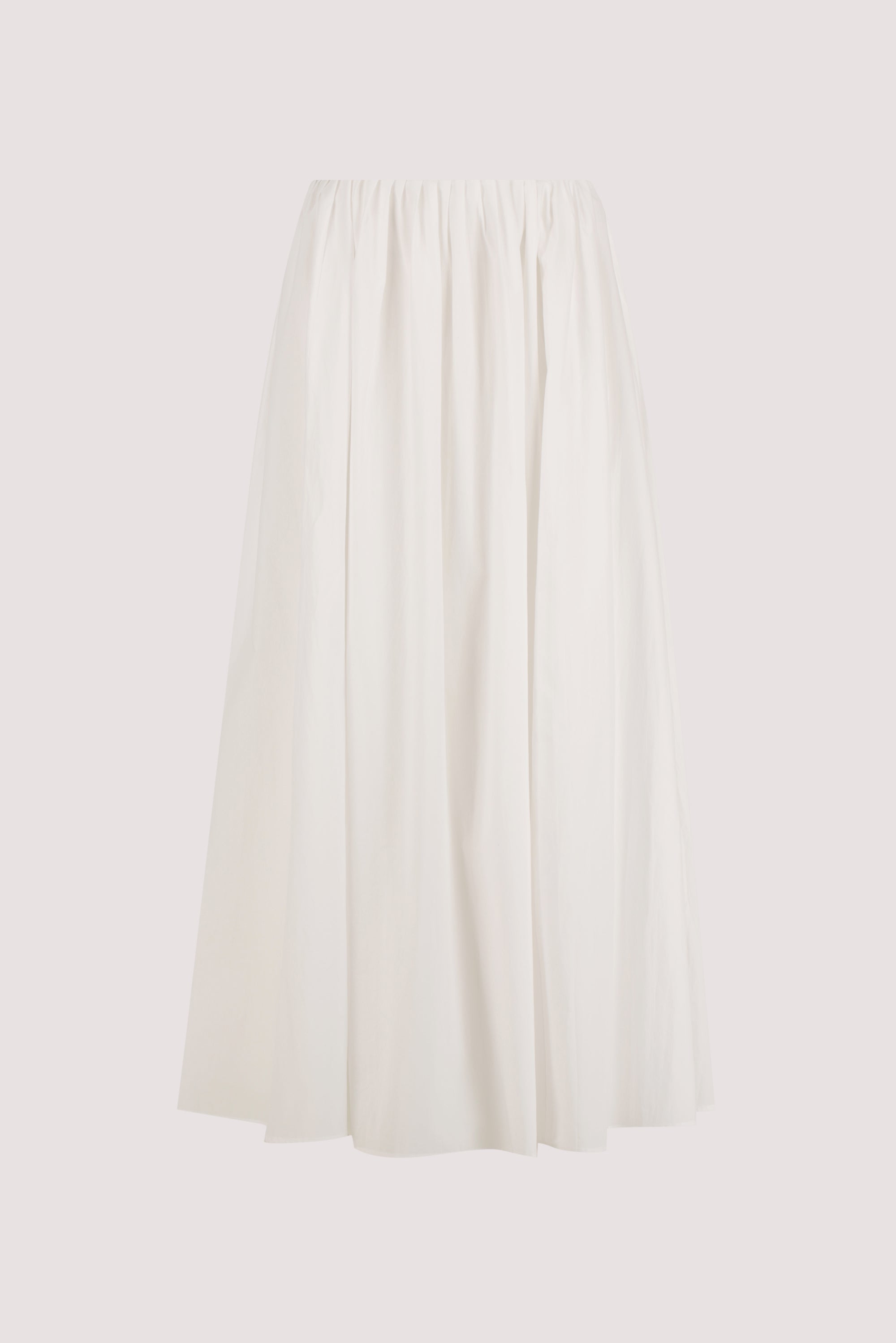 MARINA OFF WHITE MIDI SKIRT
