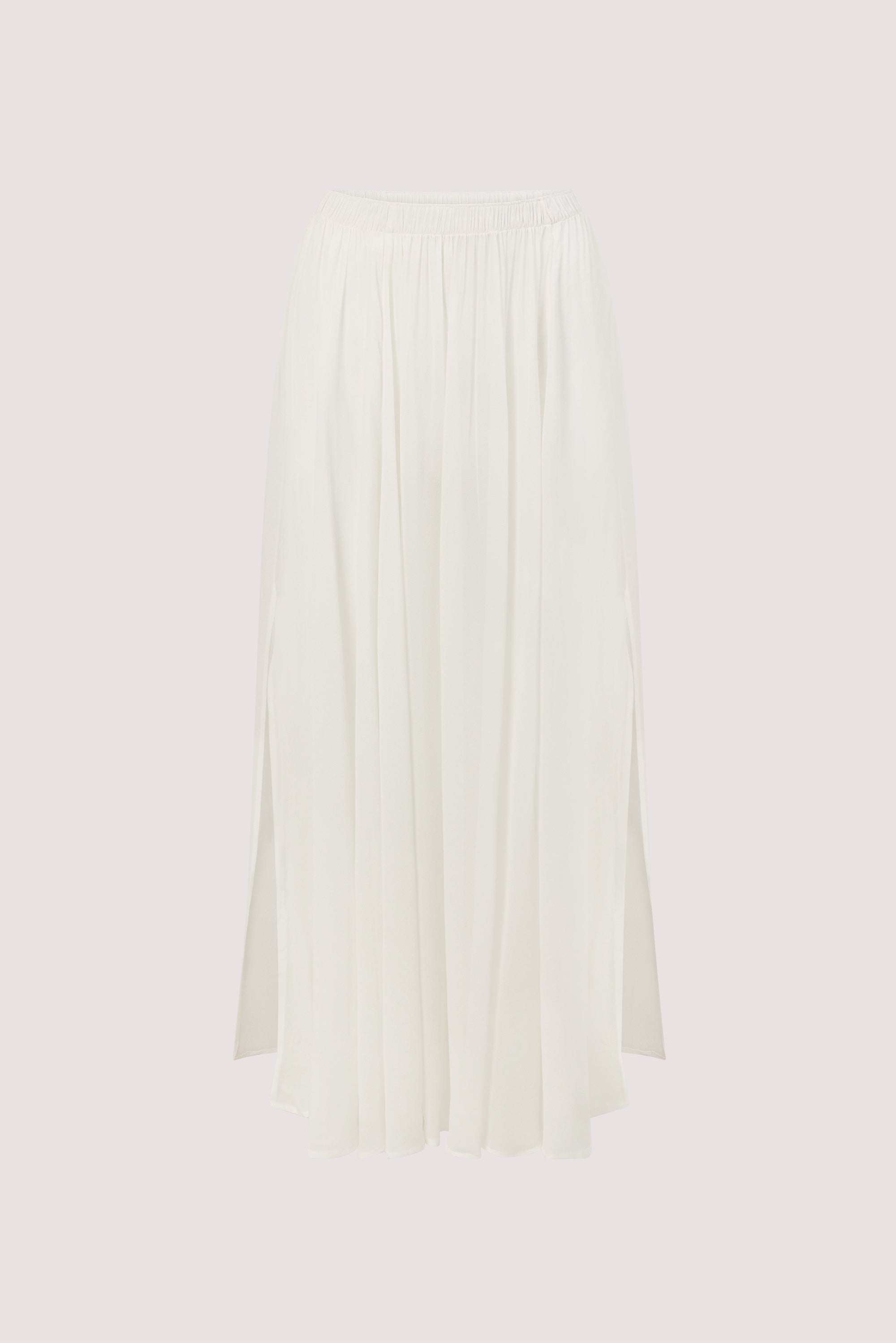 CORALIE OFF WHITE MIDI SKIRT