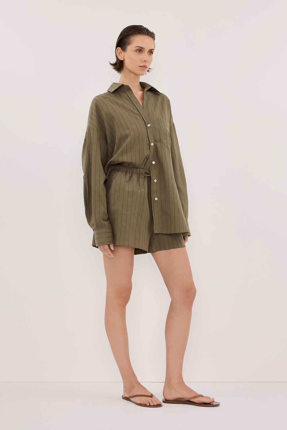 OLLIE MOSS STRIPE SHORT