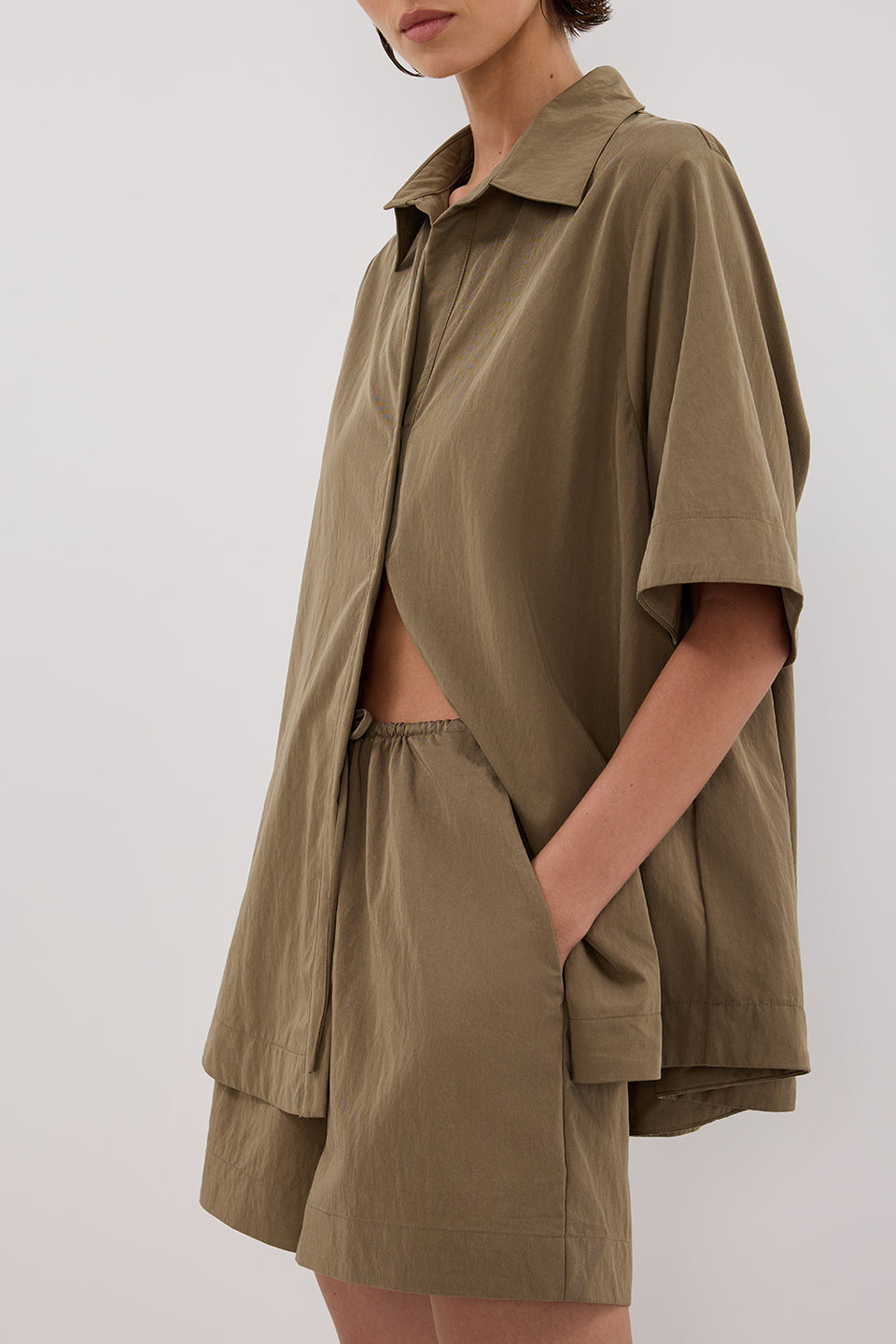 AMARA MOSS MODAL BLEND SHORT