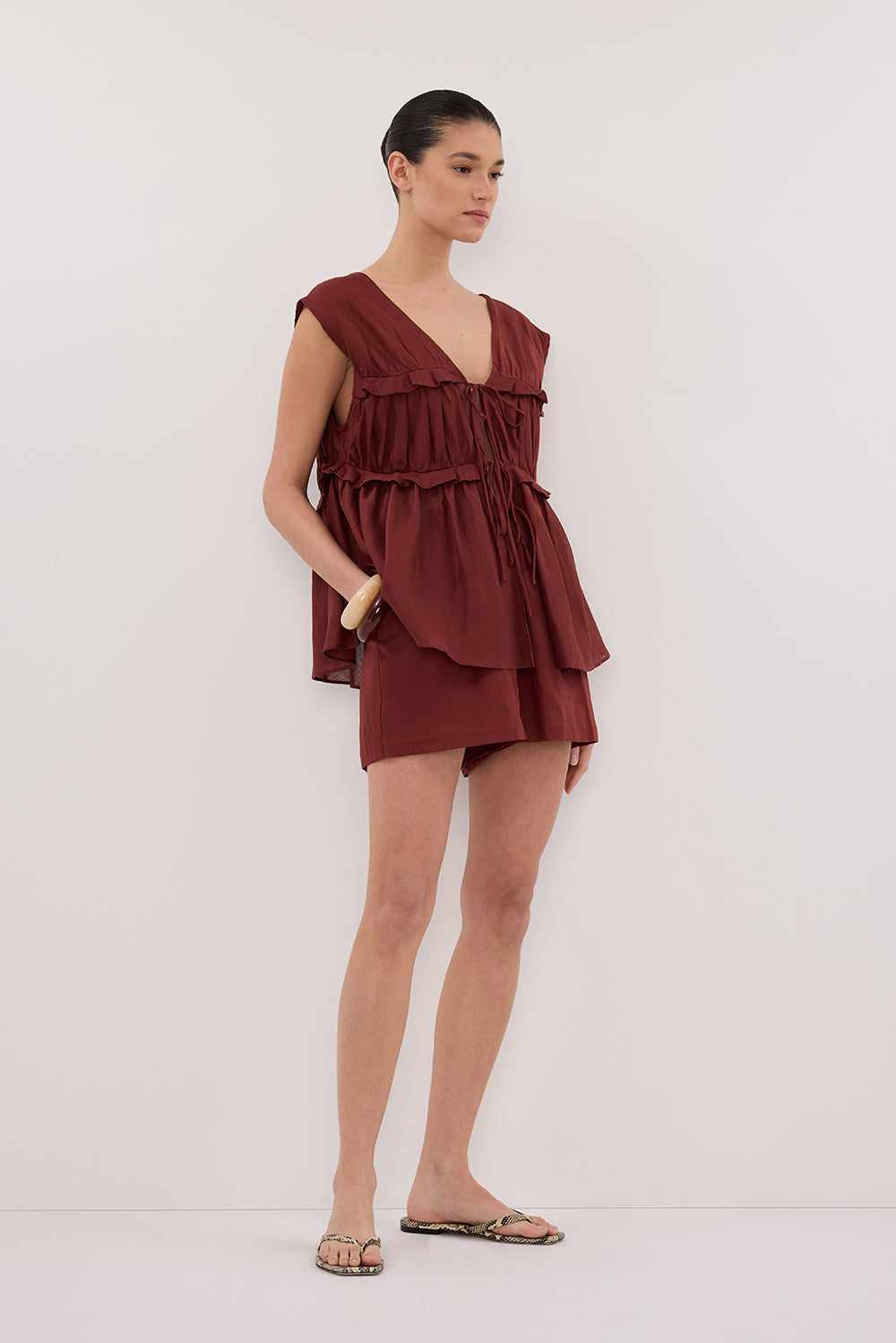 QUINN SAHARA LINEN SHORT