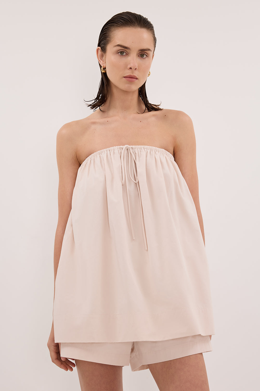 SOMMER POWDER POPLIN SHORT