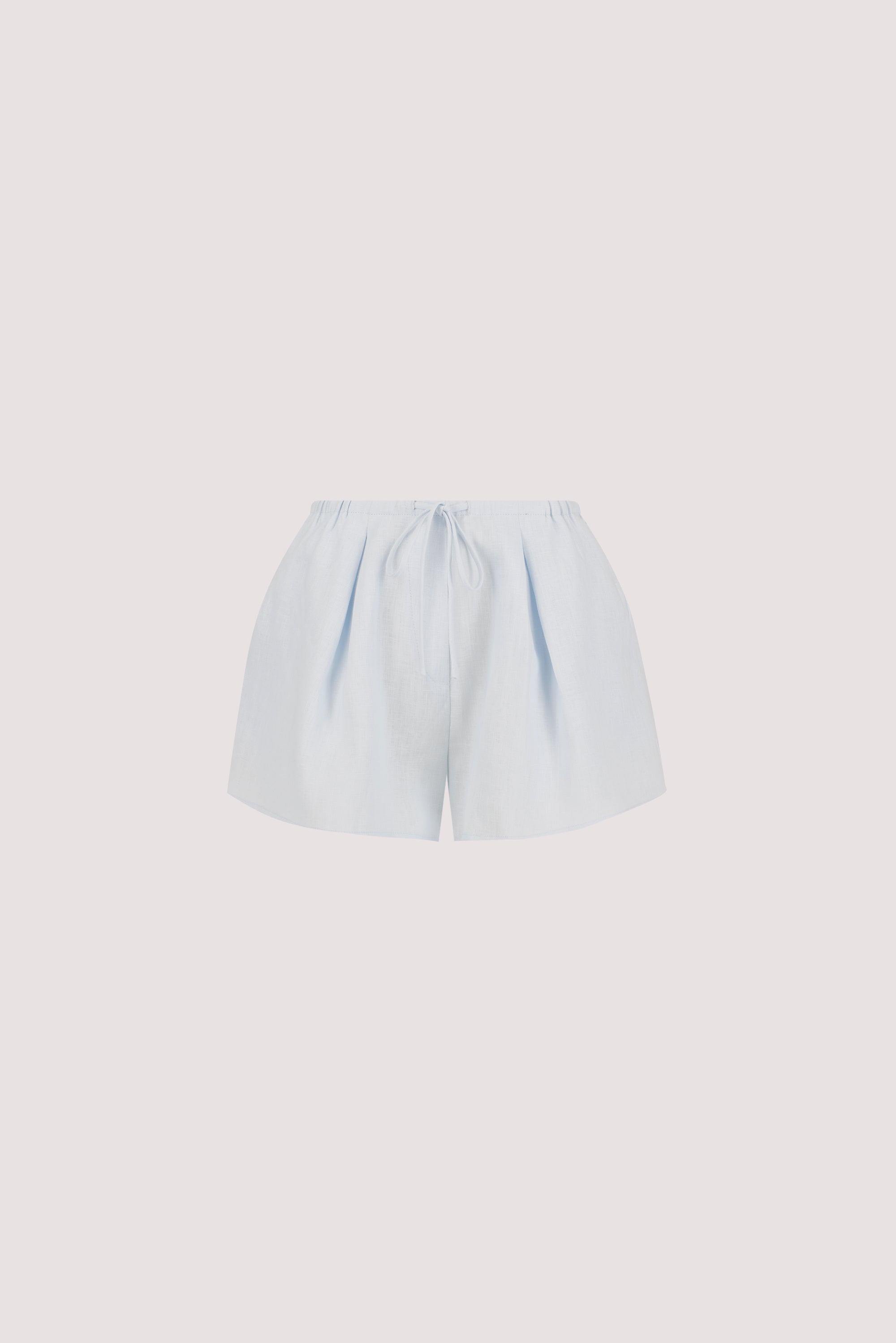 HELENA CORNFLOWER LINEN SHORT