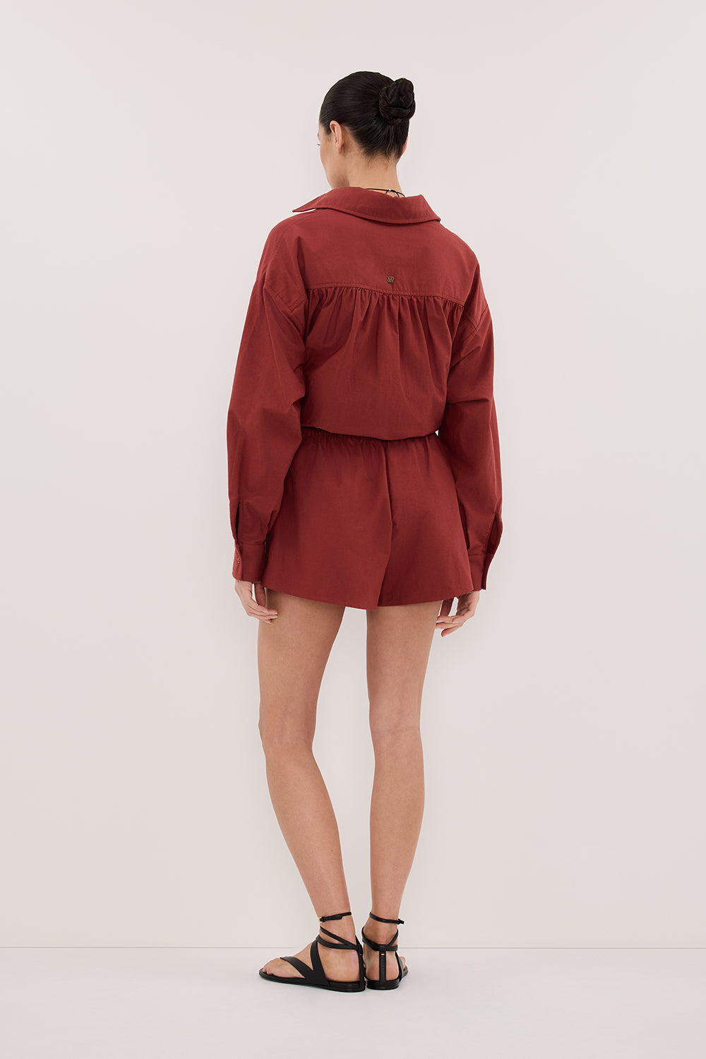 RHEA SAHARA COTTON DRAWSTRING SHORT