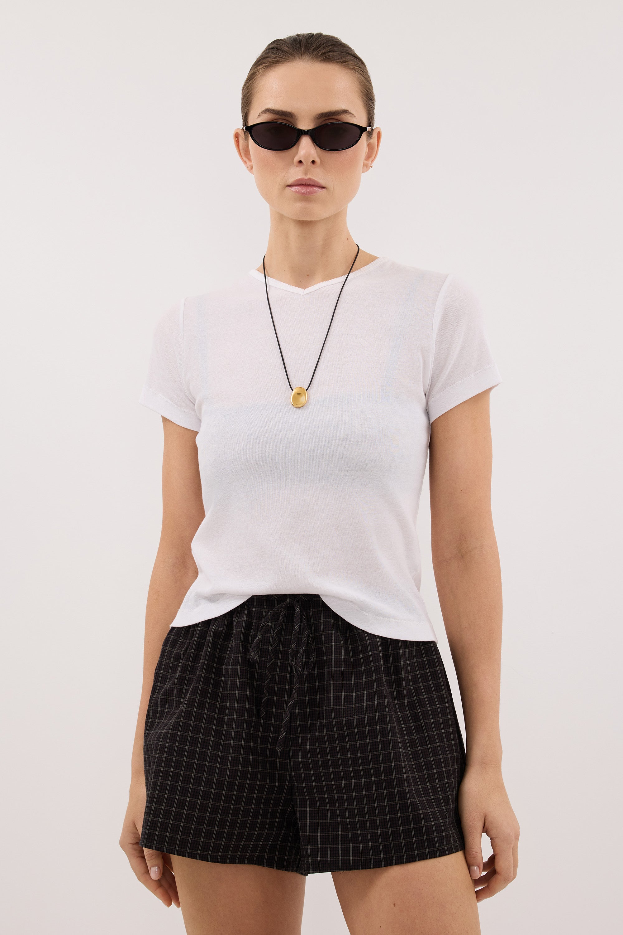 TOVA INK CHECK SHORT