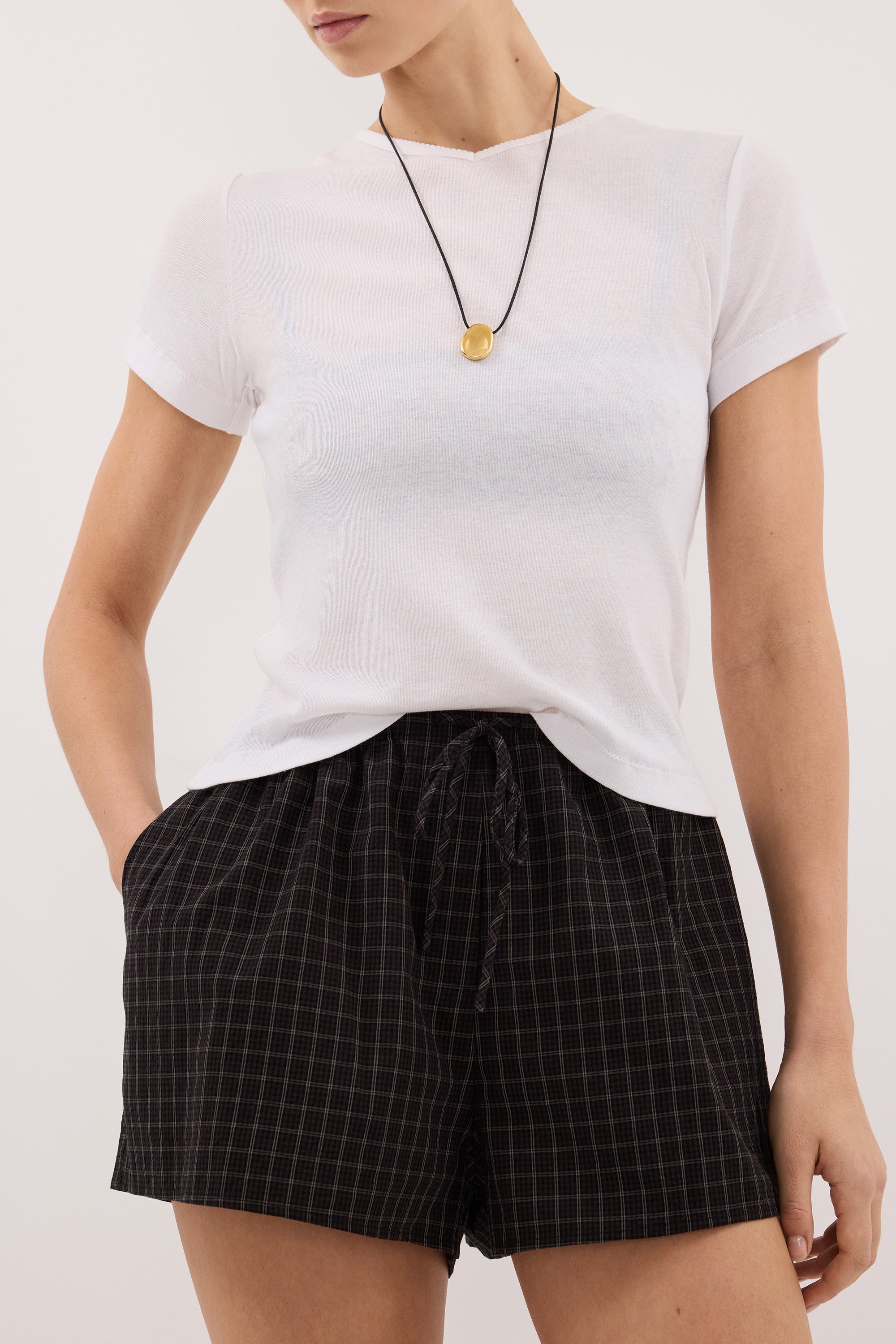 TOVA INK CHECK SHORT