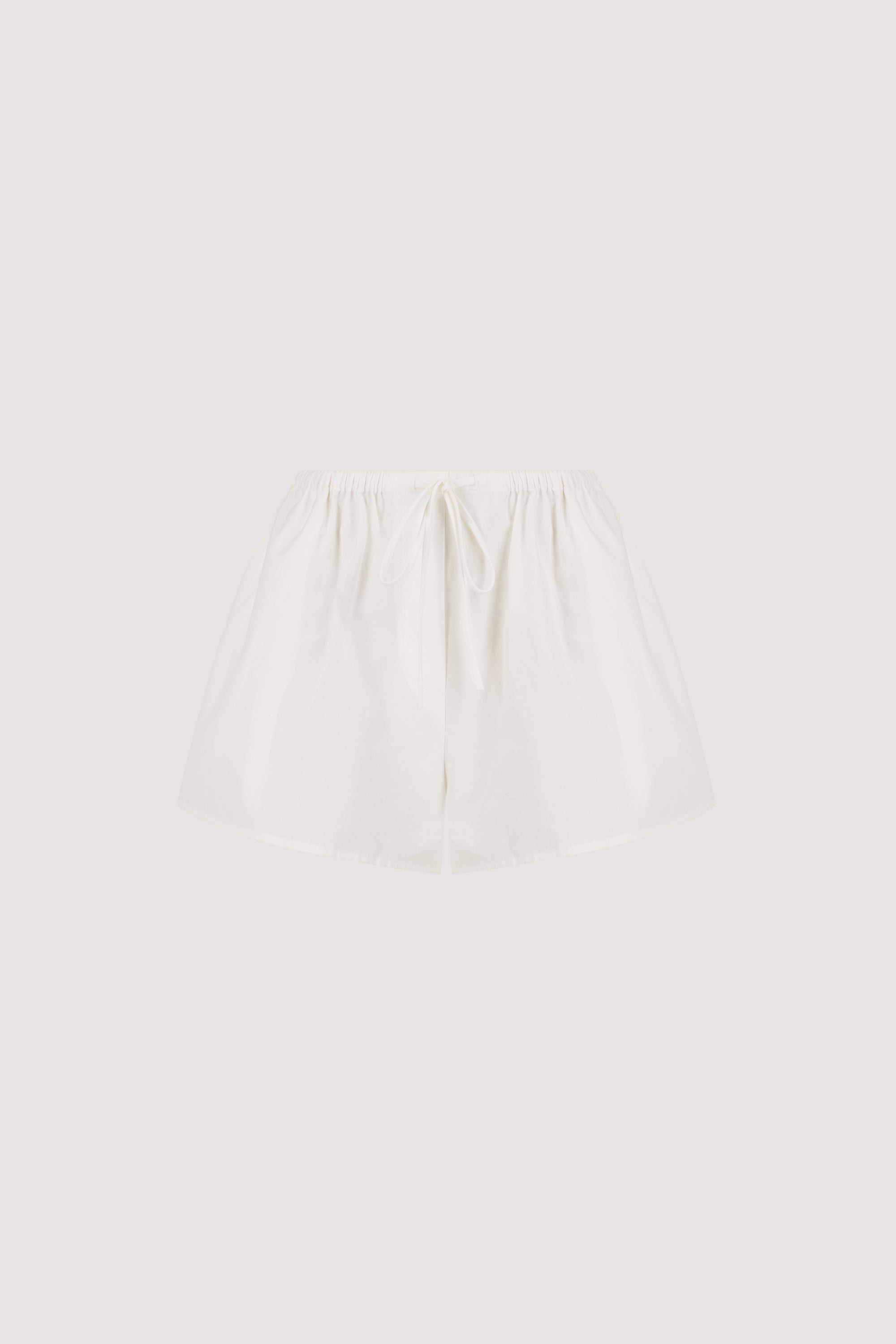 EDENA WHITE COTTON SHORT