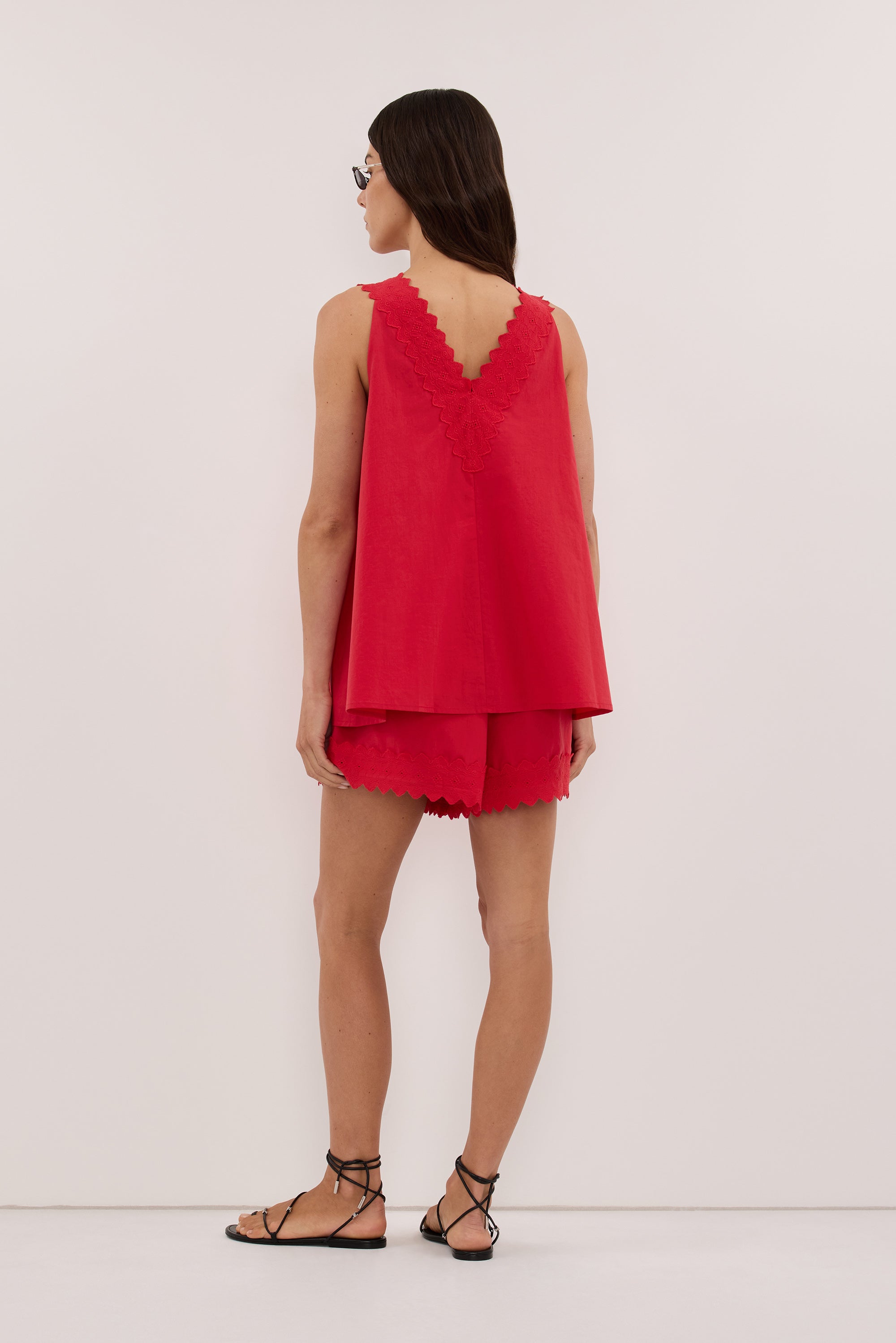 ANNABEL RED SHORTS