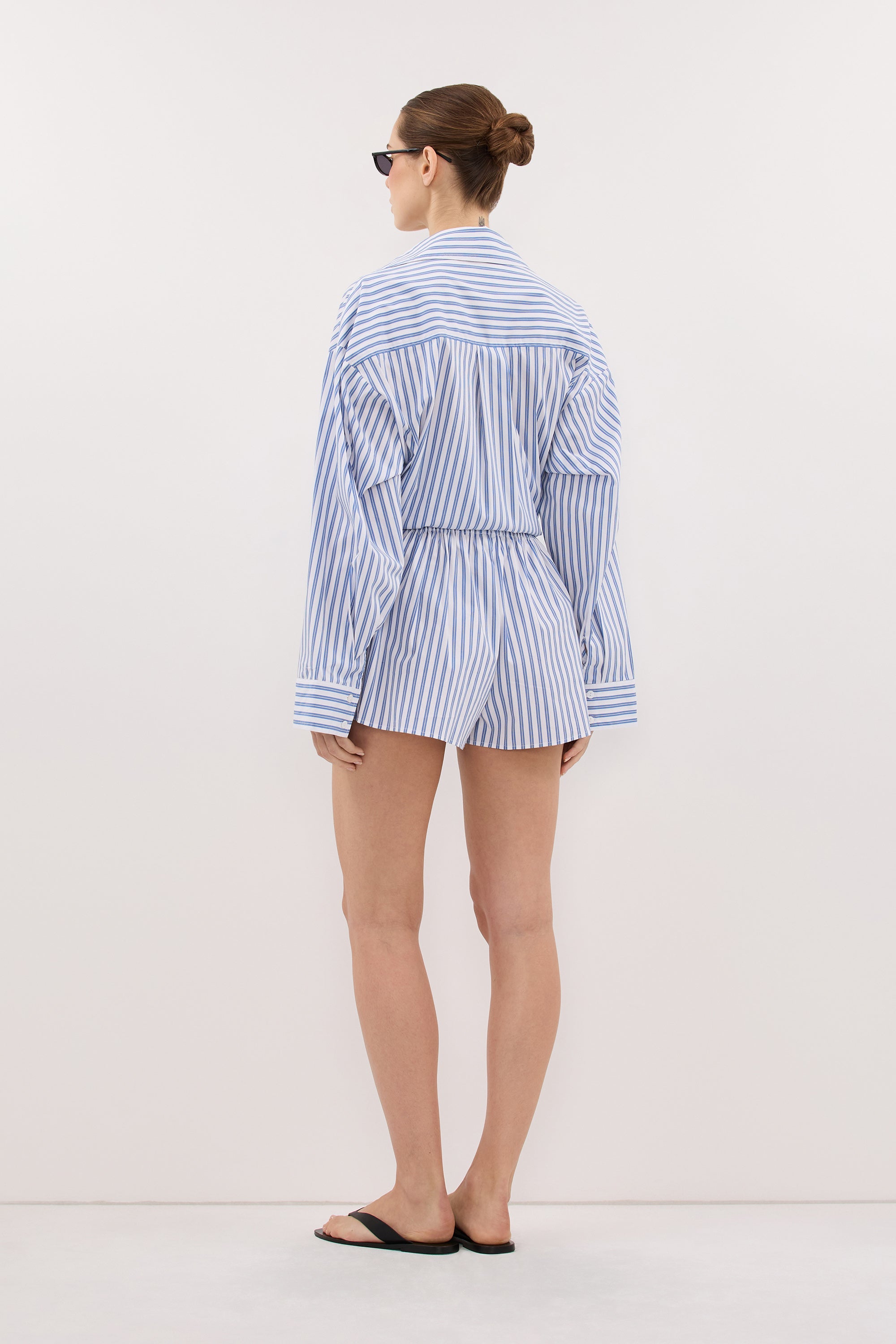 TALISE BLUE STRIPE SHORT