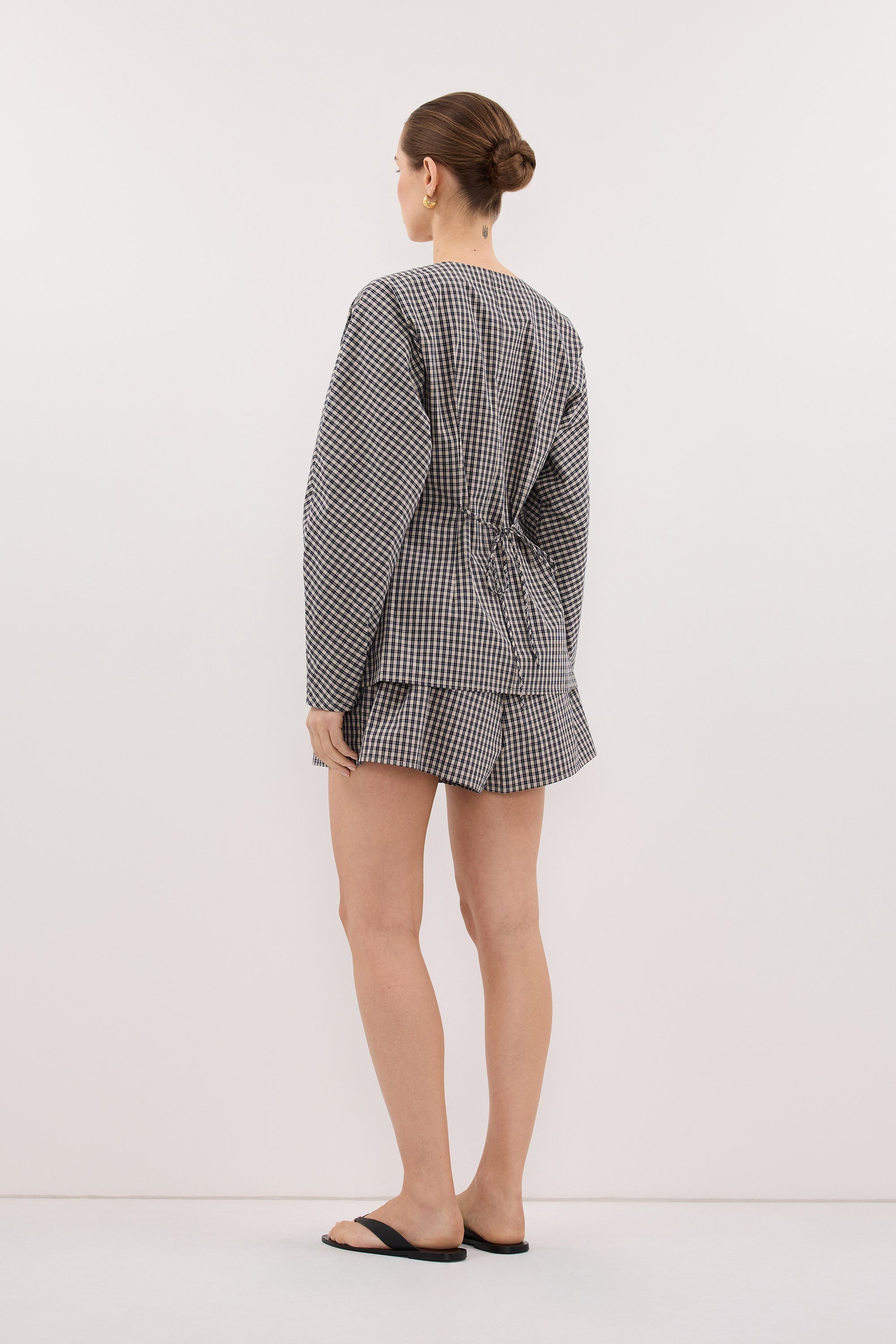 MATILDA INK CHECK SHORT