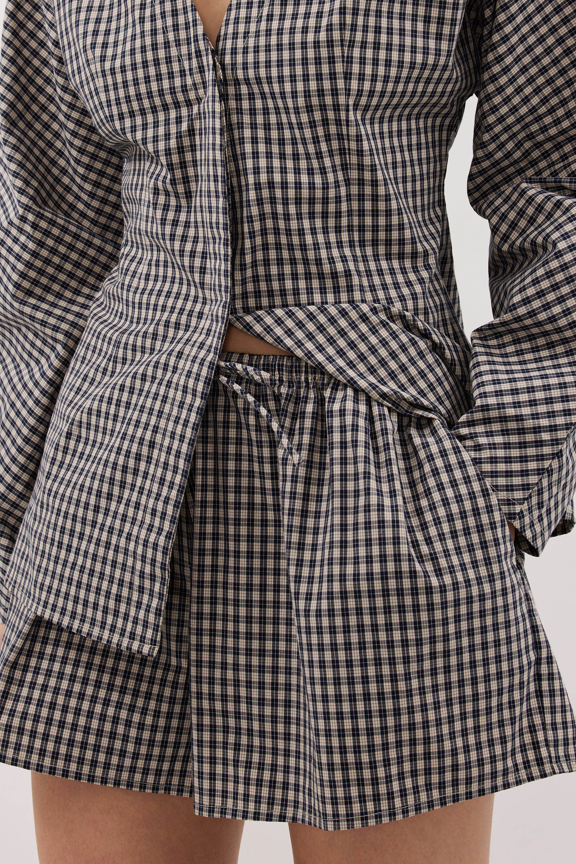 MATILDA INK CHECK SHORT