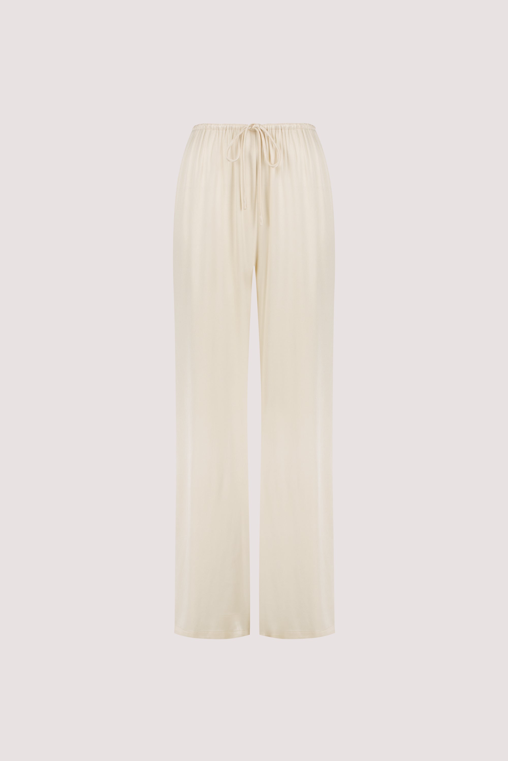 MYA CREAM SATIN PANT