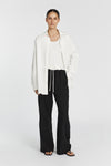 HARVEY BLACK SPLICED PANT