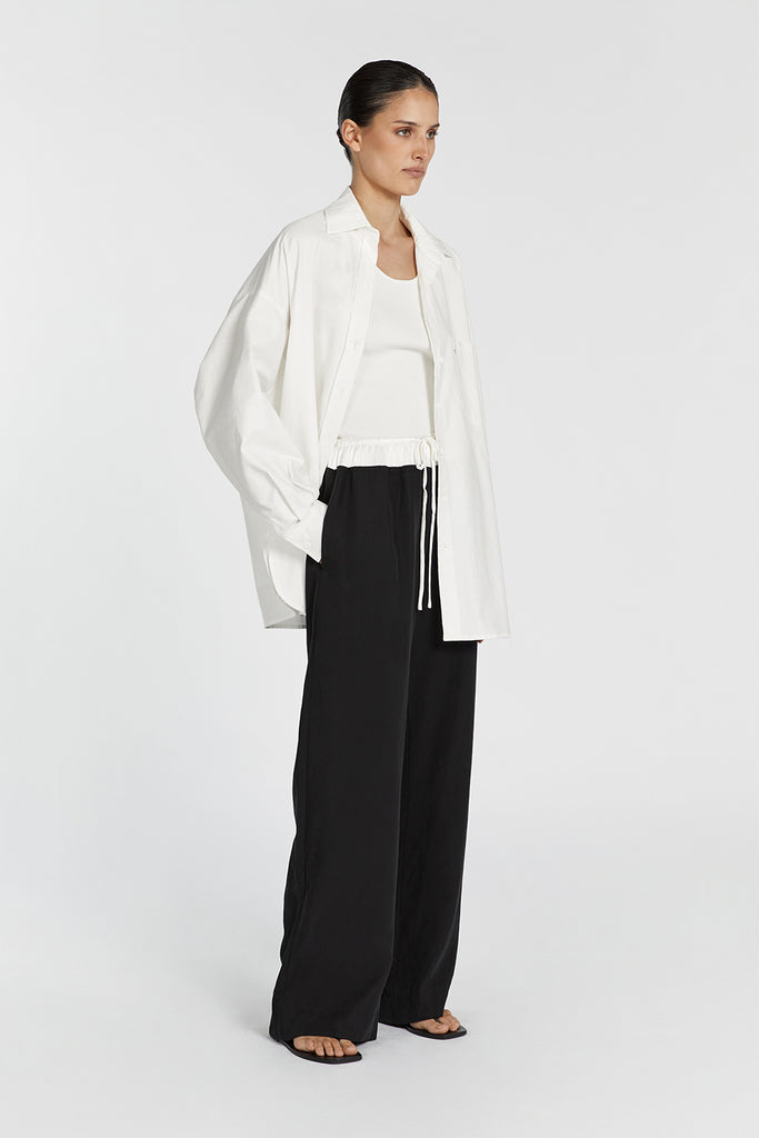 HARVEY BLACK SPLICED PANT | Dissh