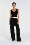 NADIA BLACK CARGO PANT