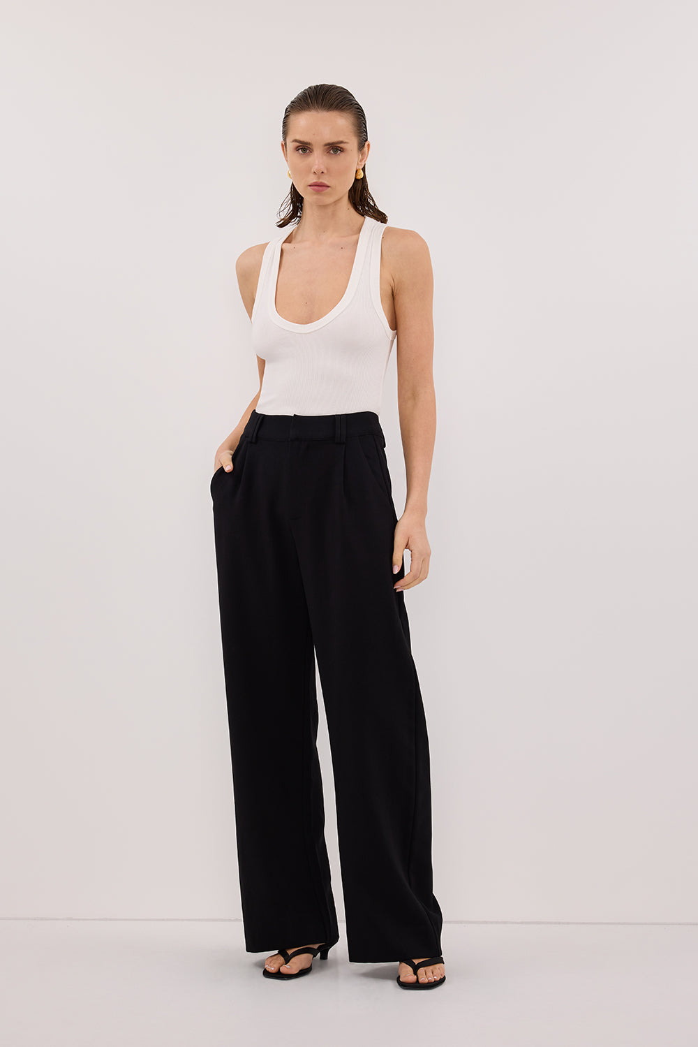 CELINE BLACK PANT – DISSH