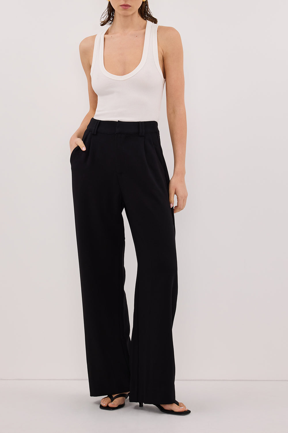 CELINE BLACK PANT – DISSH