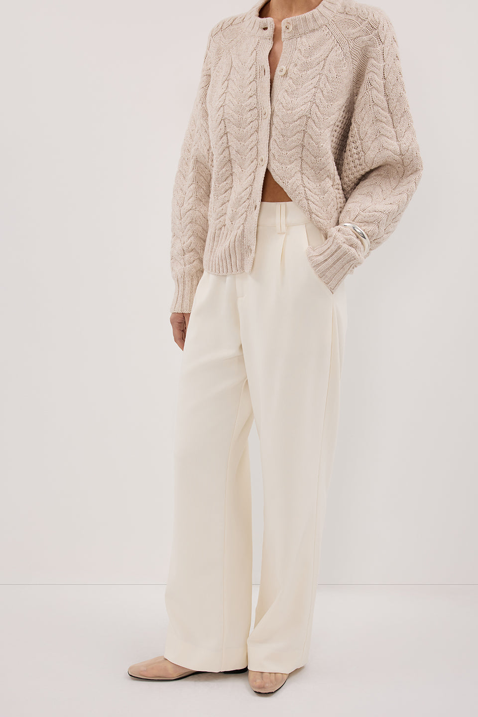 CELINE CREAM PANT
