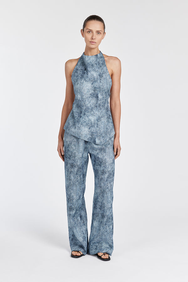 LEON LINEN DRAWSTRING PANT