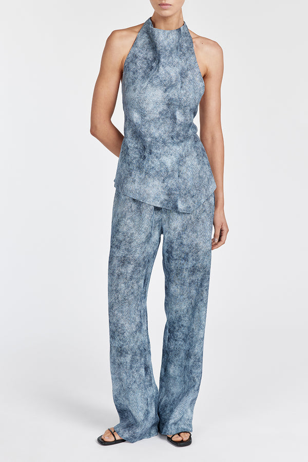 LEON LINEN DRAWSTRING PANT