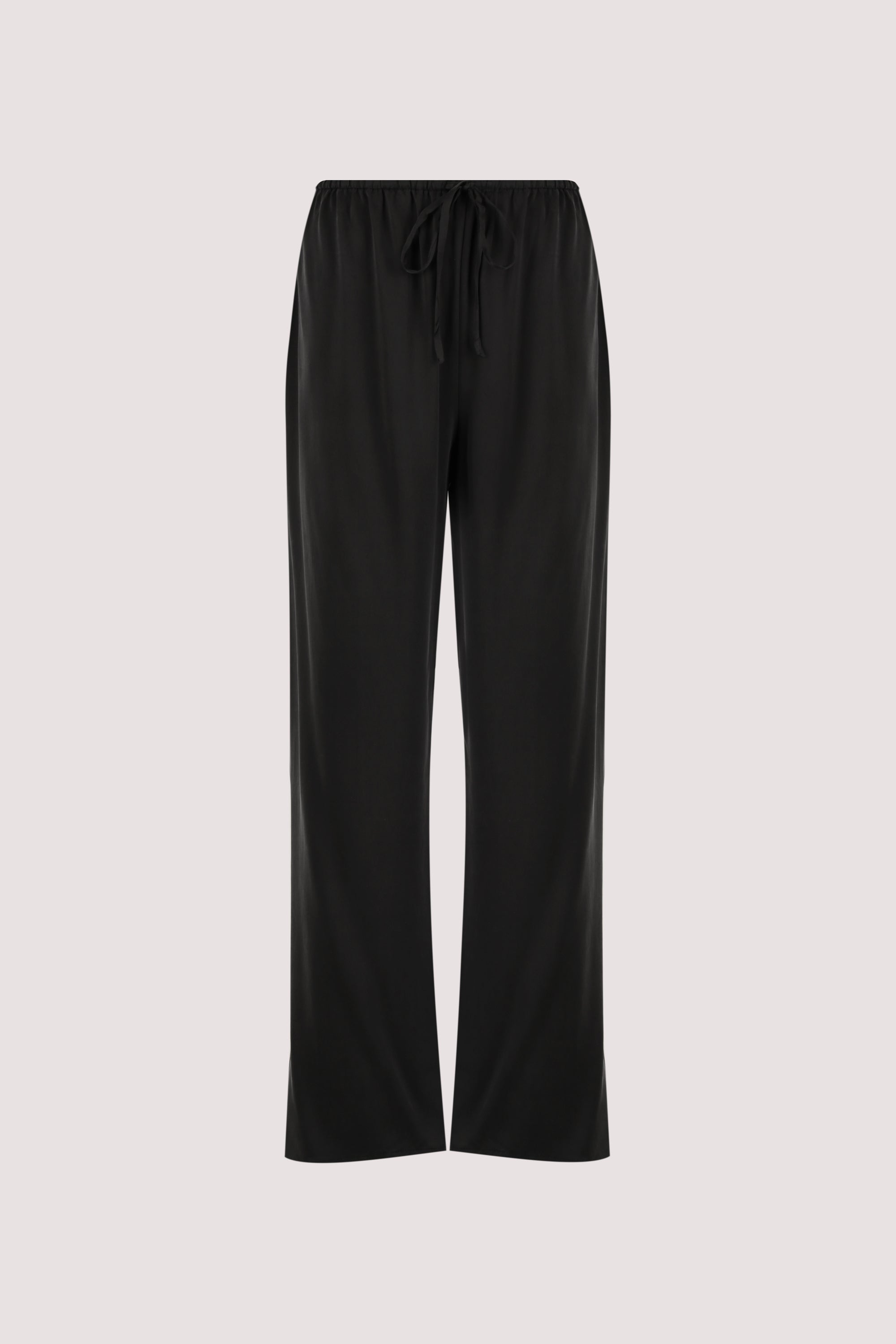 PERCY BLACK SILK PANT