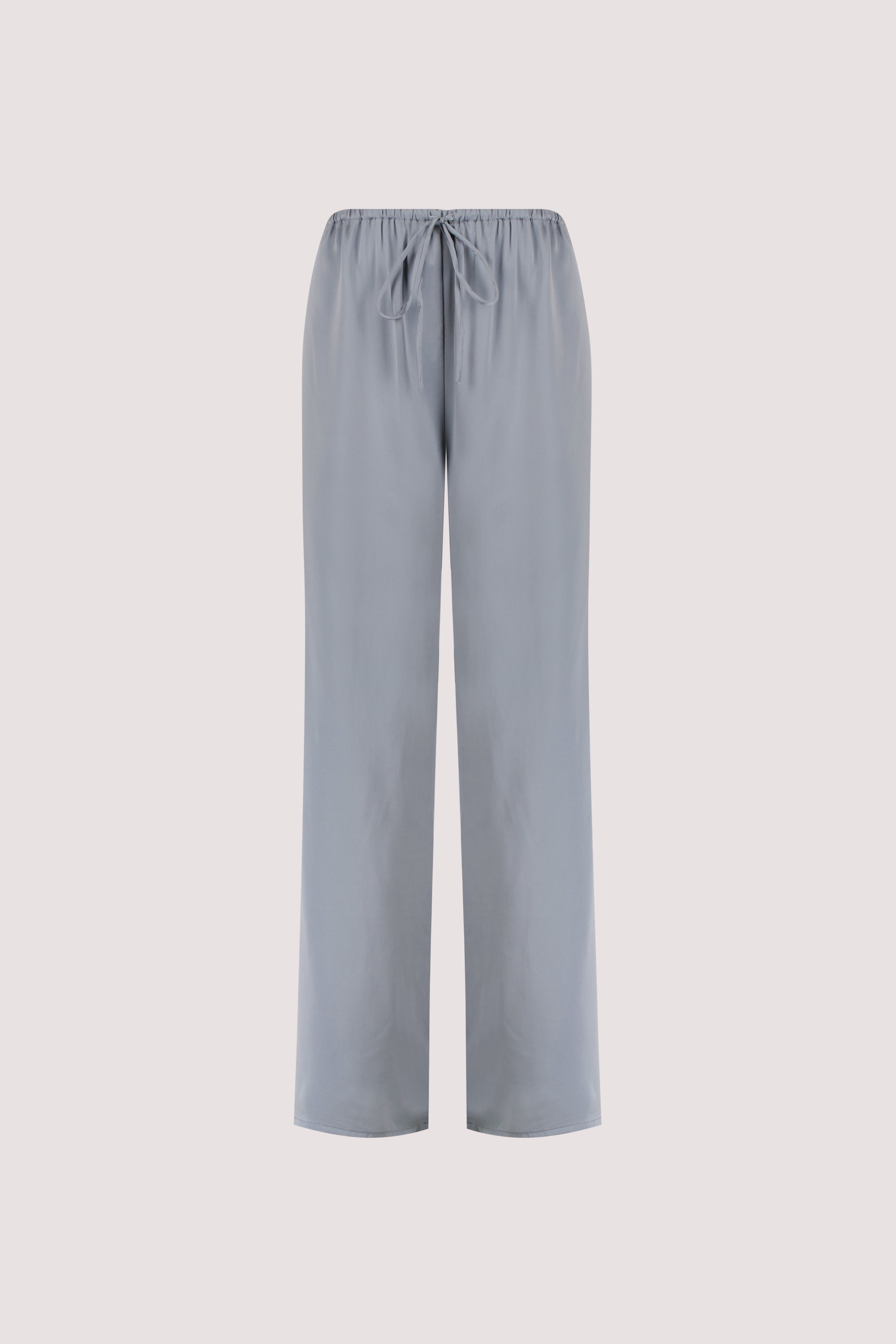 PERCY DUSTY BLUE SILK PANT