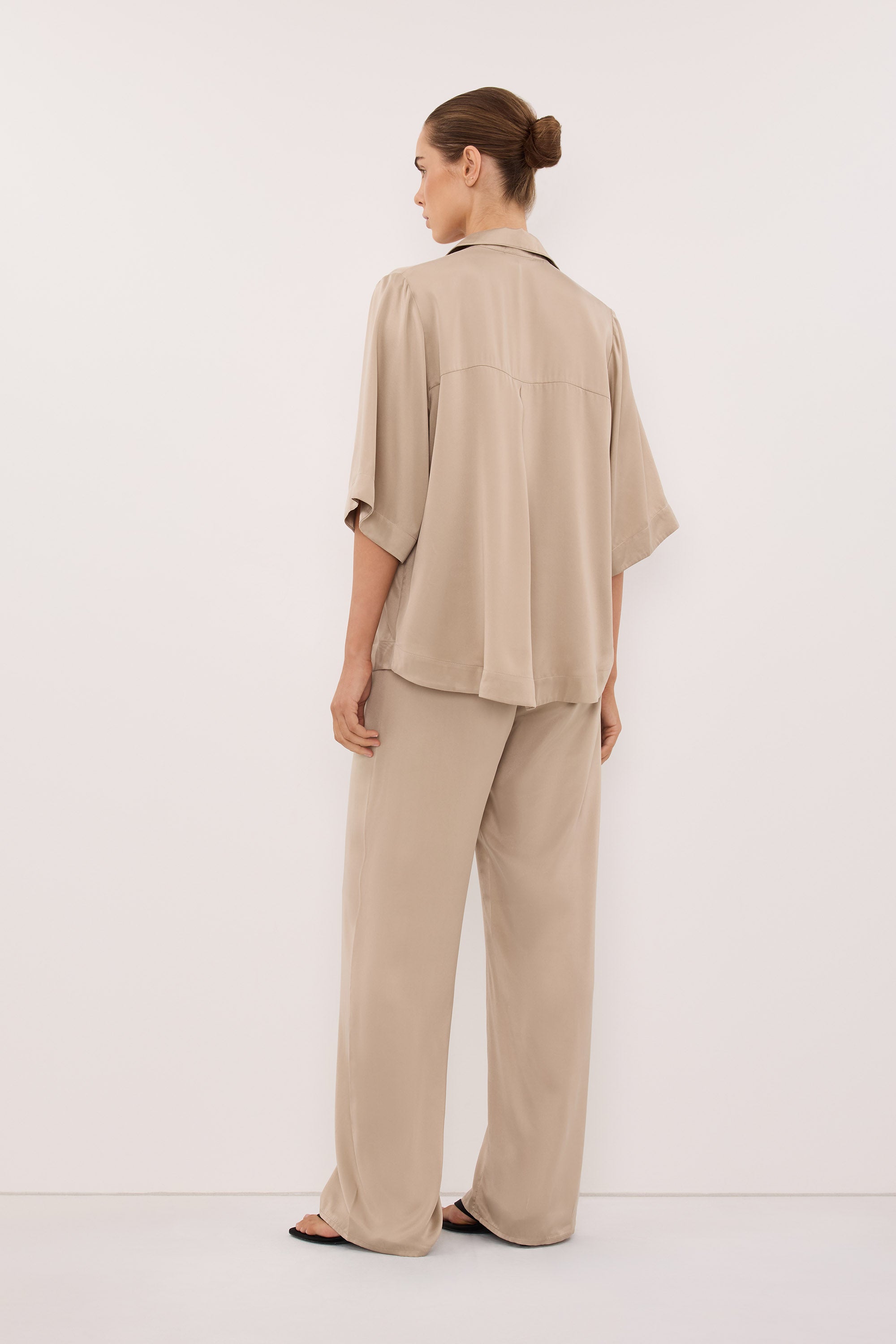 PERCY GOLD SILK PANT