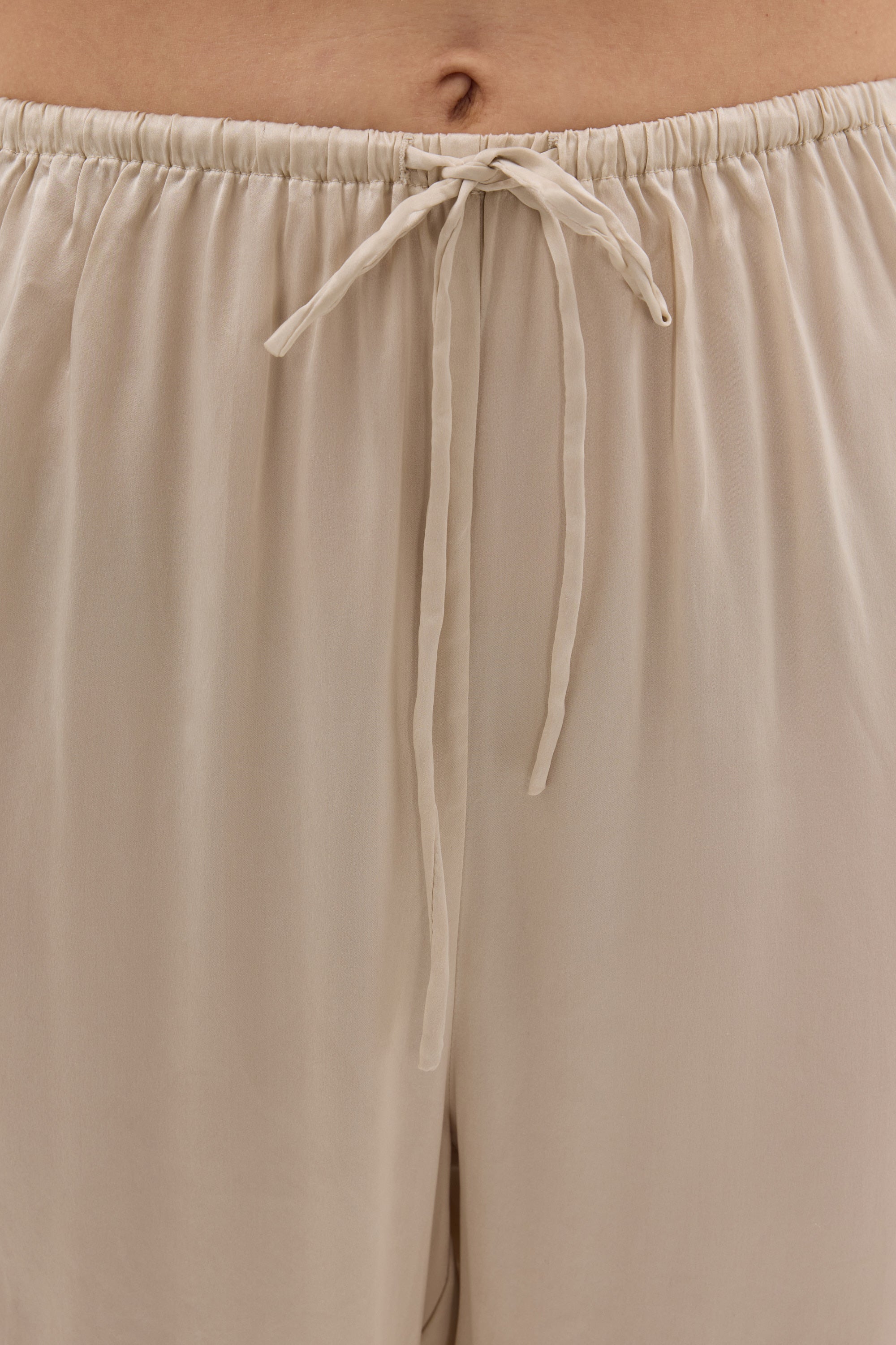 PERCY SANDSTONE SILK PANT