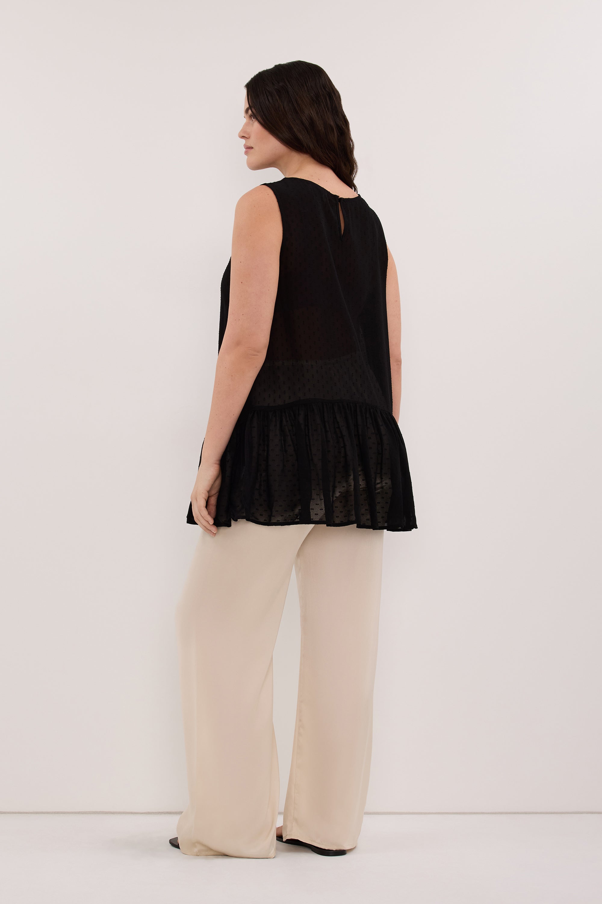 PERCY SANDSTONE SILK PANT
