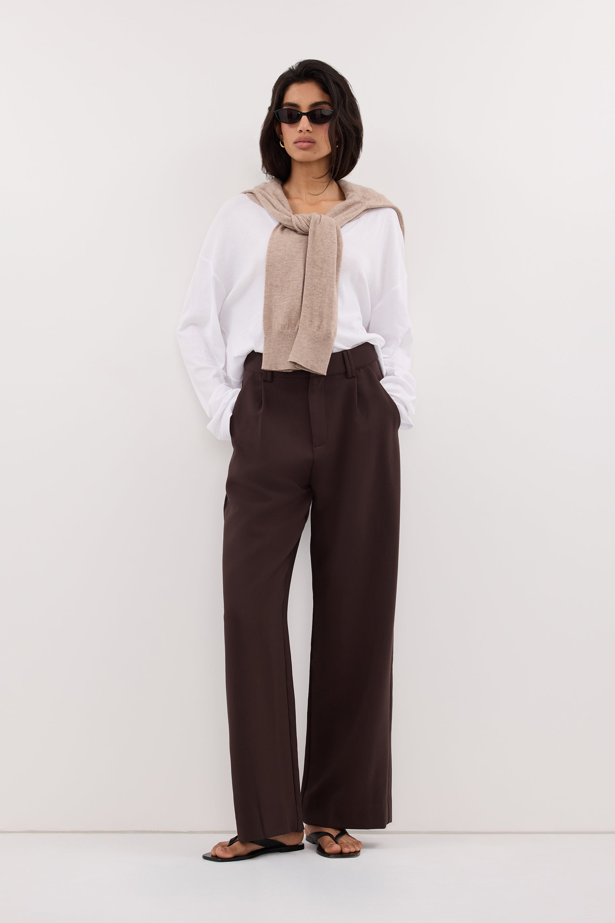 ELLE DARK CHOCOLATE PANT