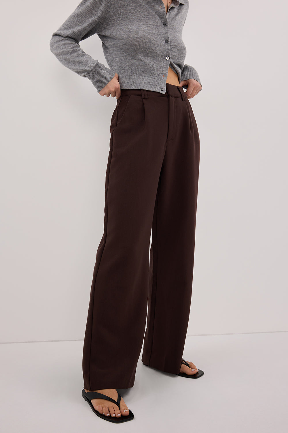 ELLE DARK CHOCOLATE PANT