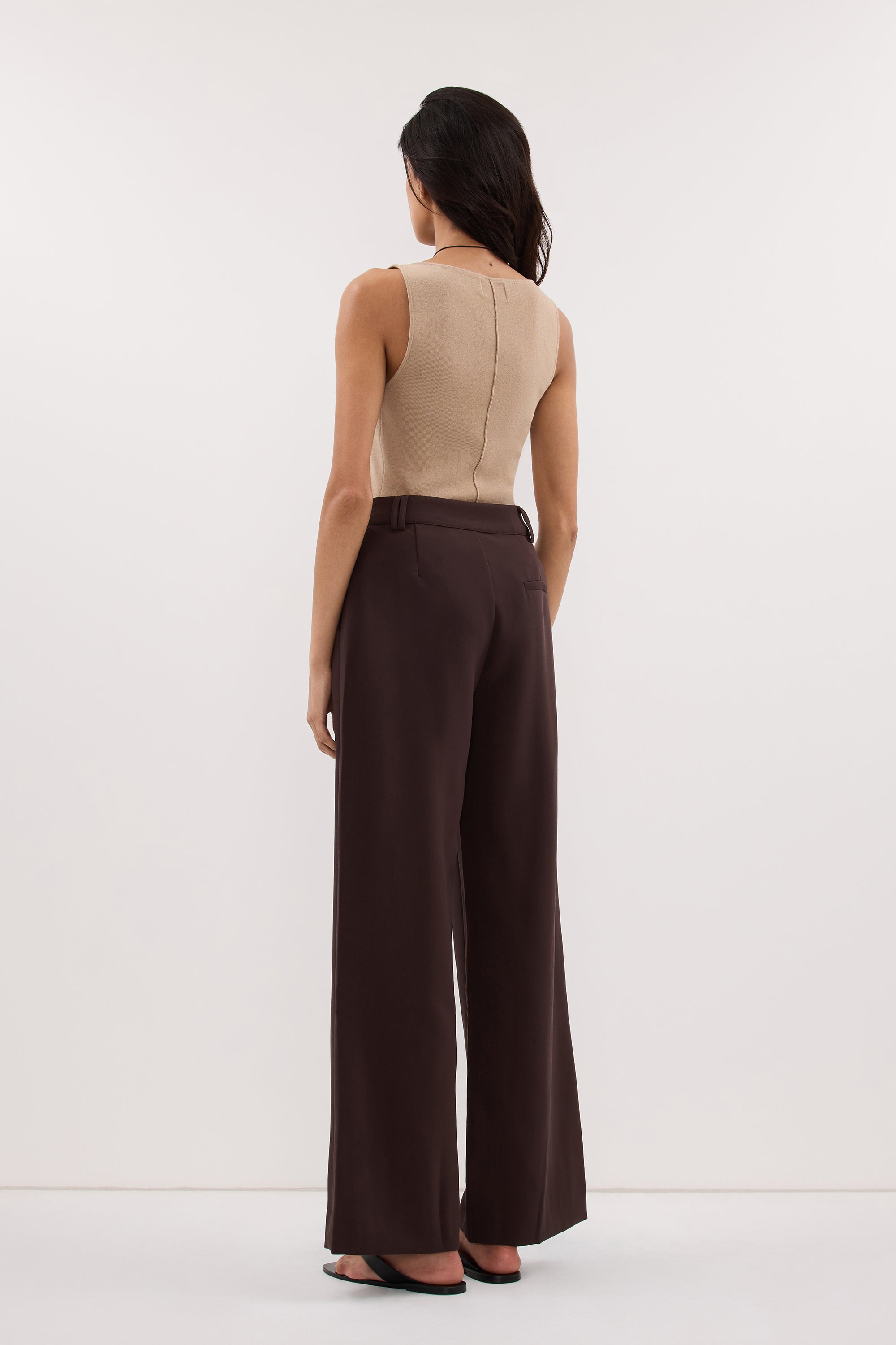 ELLE DARK CHOCOLATE PANT – DISSH