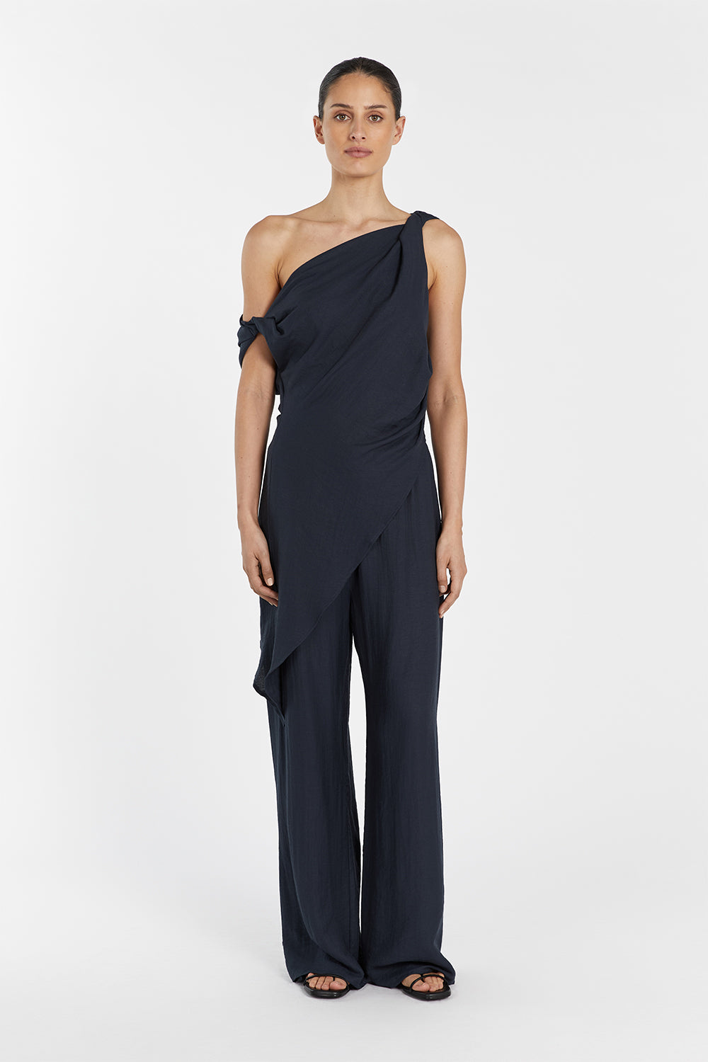 JOLIE SLATE MARLE DRAWSTRING PANT
