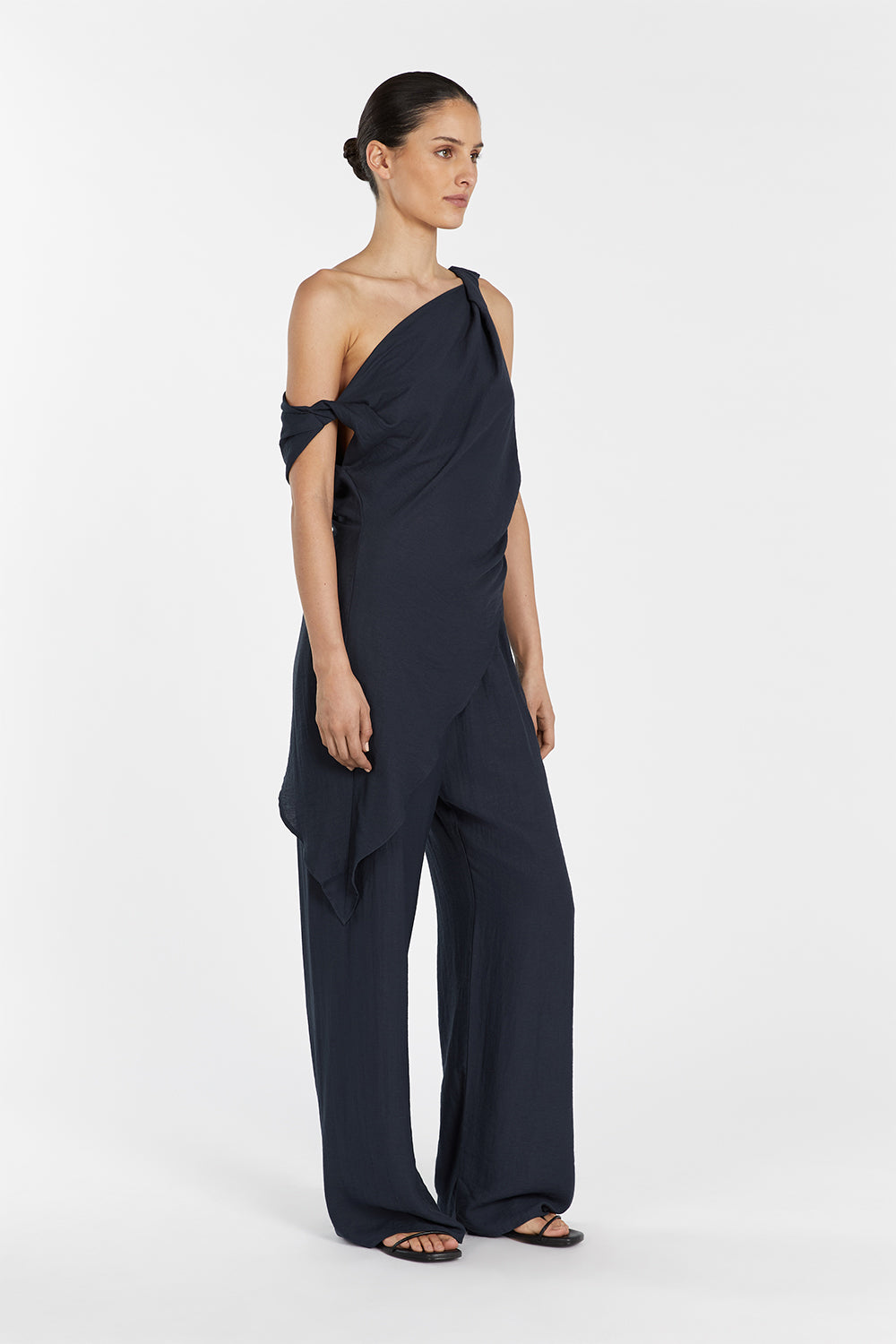 JOLIE SLATE MARLE DRAWSTRING PANT