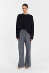 MASON SLATE STRIPE DRAWSTRING PANT