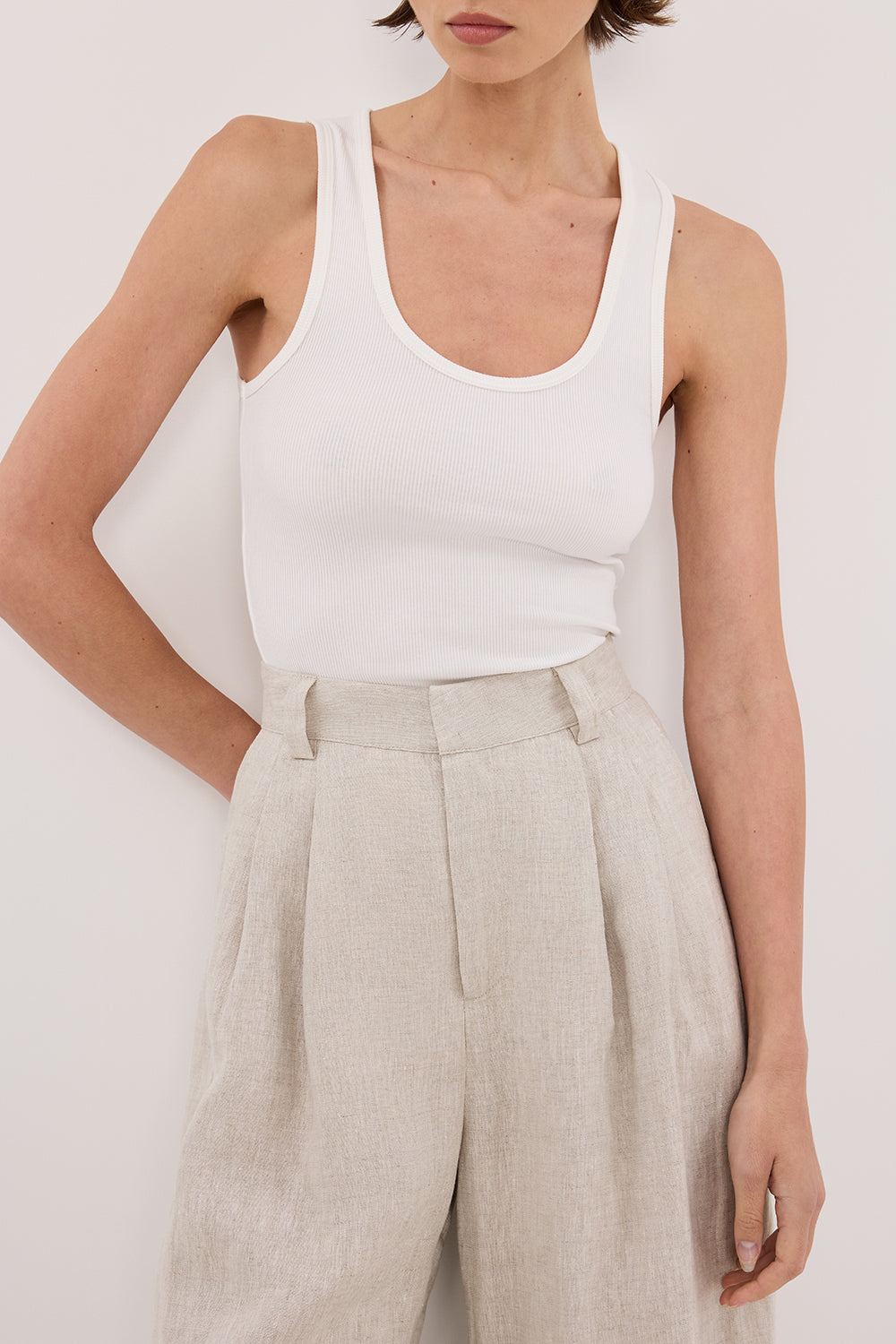 HOLDEN NATURAL LINEN PANT