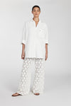 LOULA WHITE LACE PANT