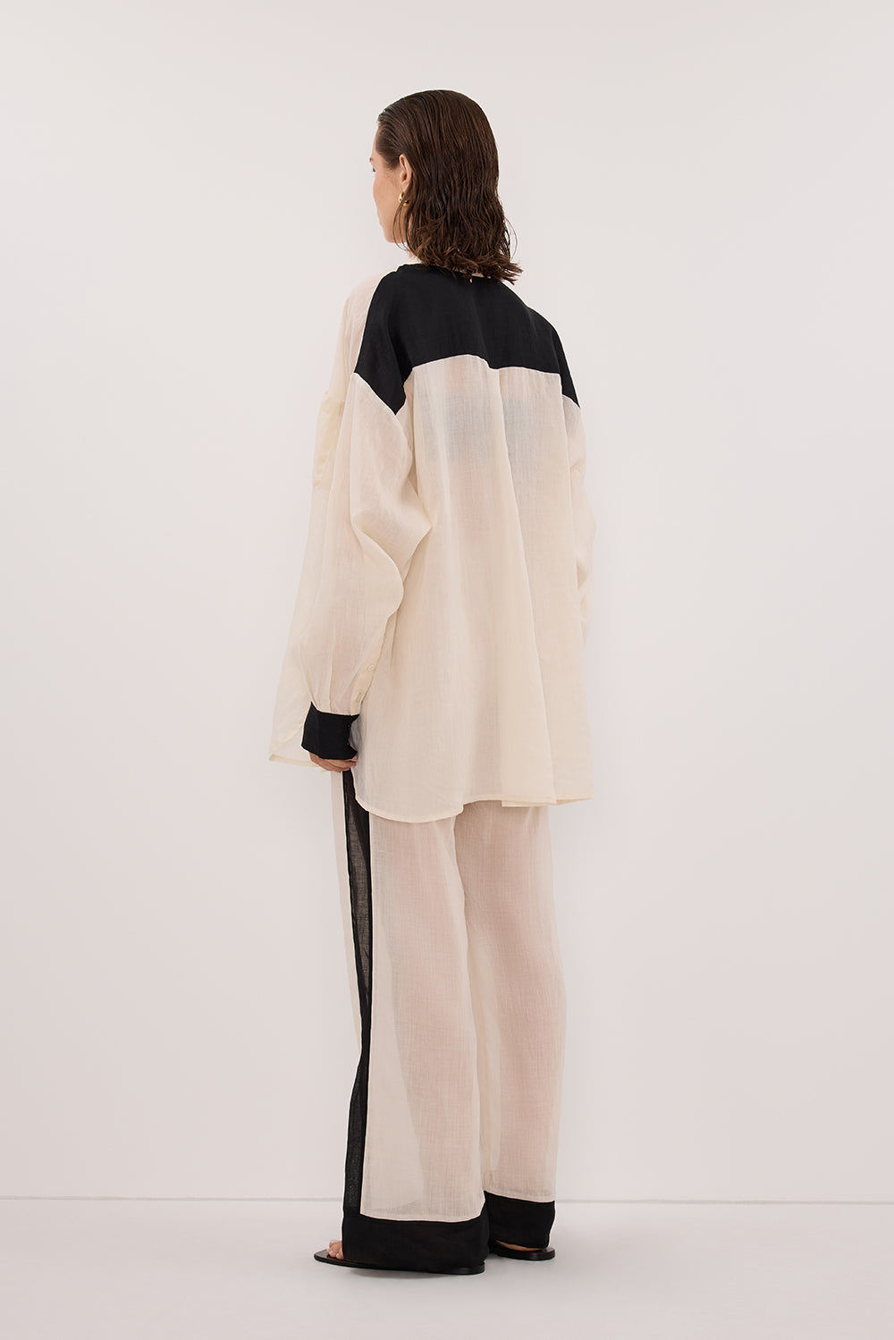 VIVIANNA SANDSTONE RAMIE PANT – DISSH