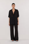 VANESSA BLACK SPOT PANT