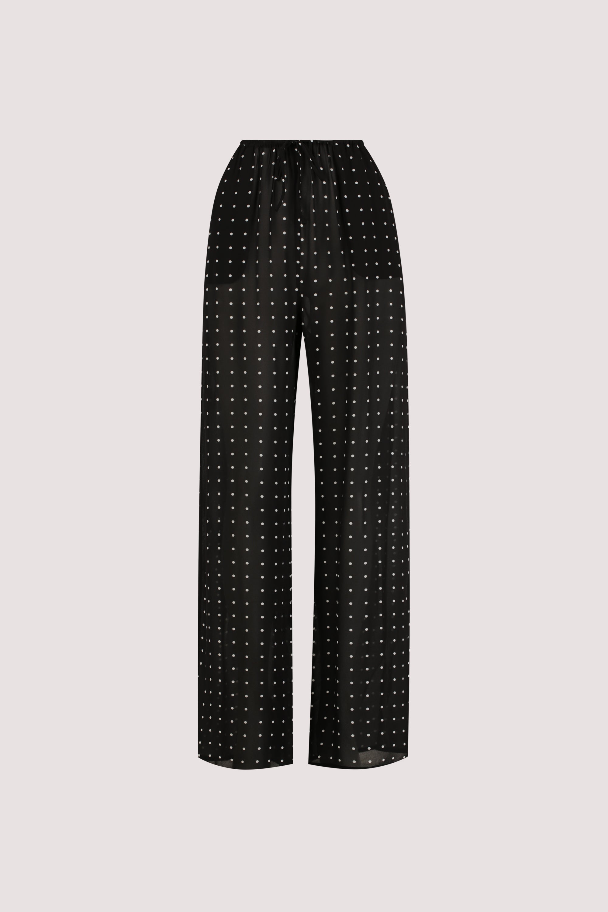 VANESSA BLACK SPOT PANT
