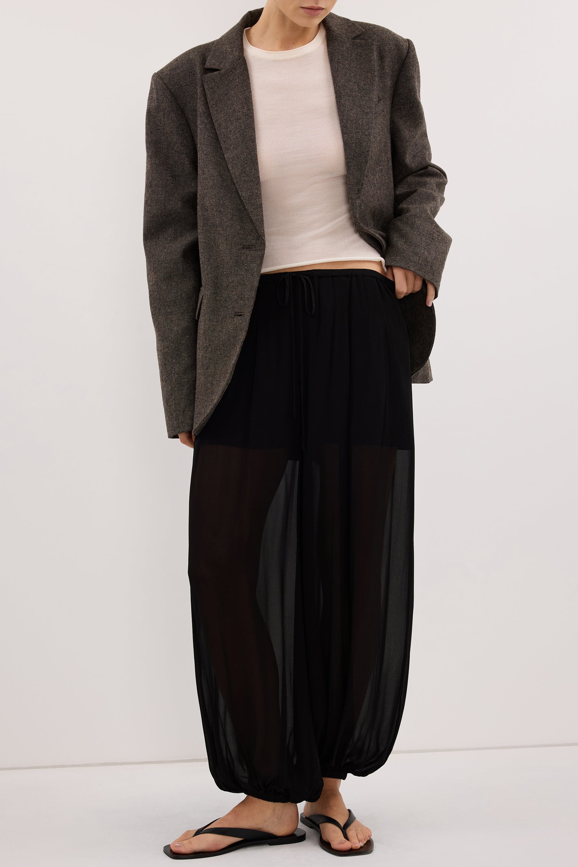 LUELLA BLACK BALLOON PANTS